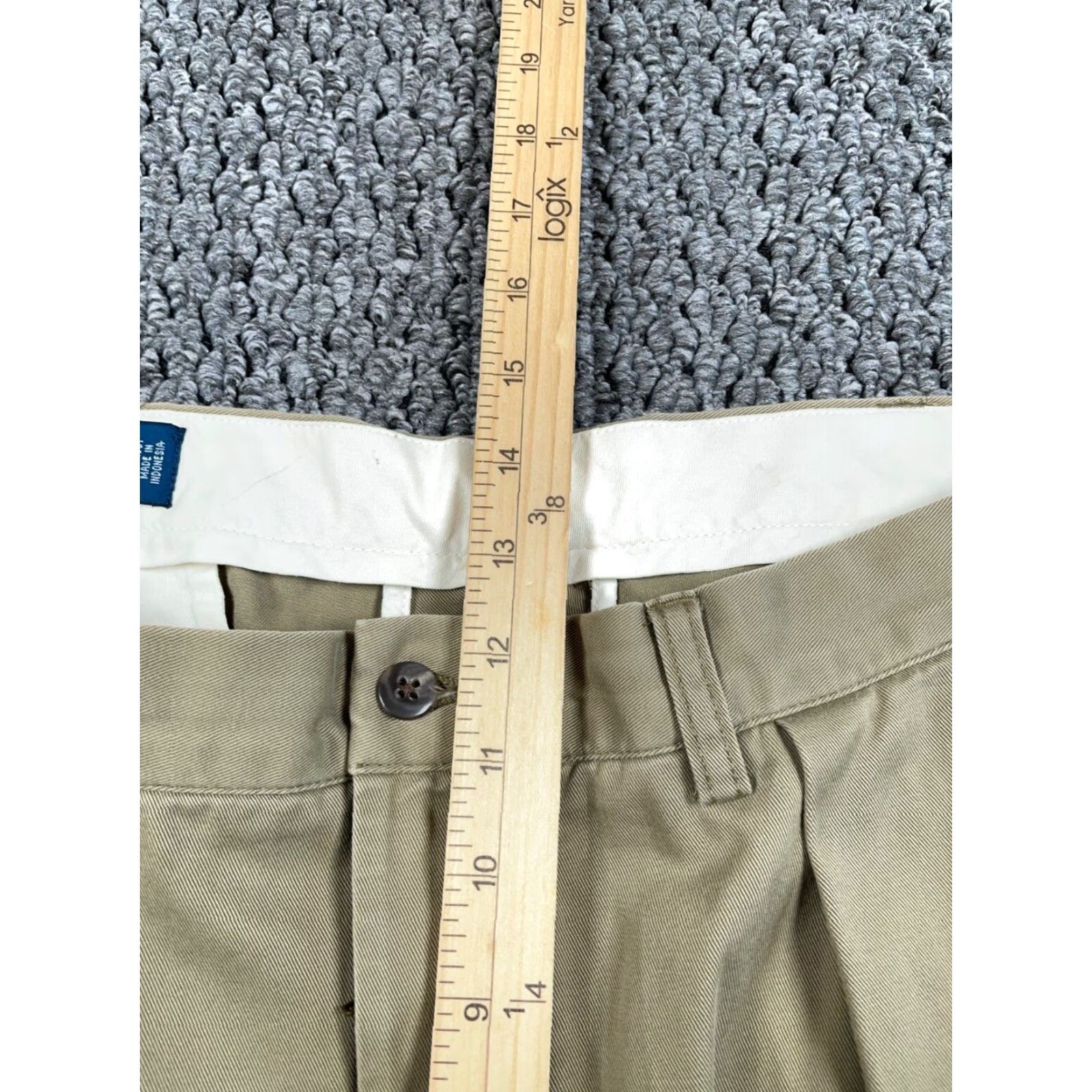 Polo Ralph Lauren VINTAGE Polo Ralph Lauren Pleated Chino Pants Mens 36 x 29 Beige Regular Straight 36/32 Tag Retro Preppy Mens Size US M / EU 48-50 / 2 - 7 Thumbnail