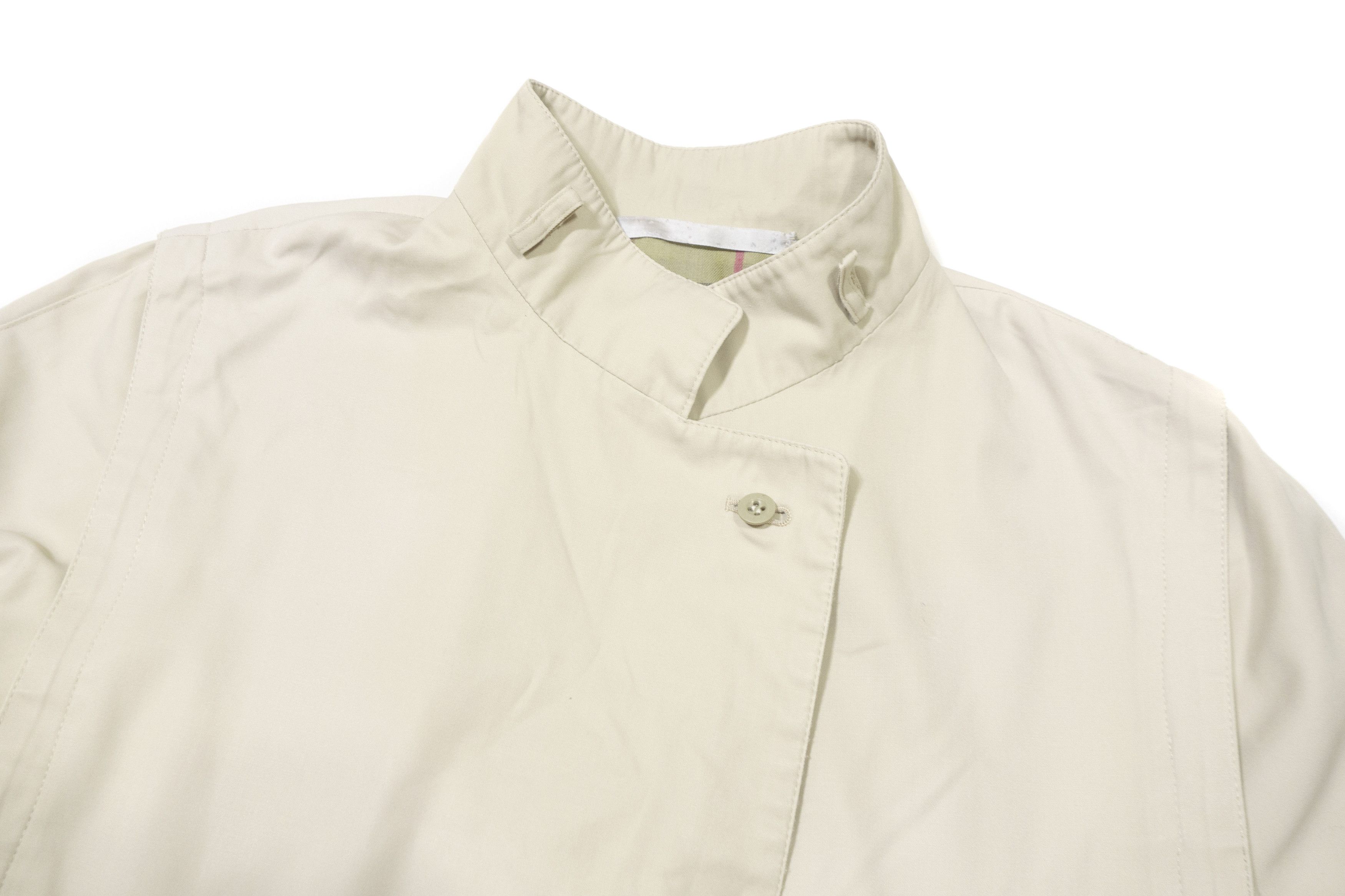 Burberry 90S Light Trench Coat Vintage Size L / US 10 / IT 46 - 5 Thumbnail
