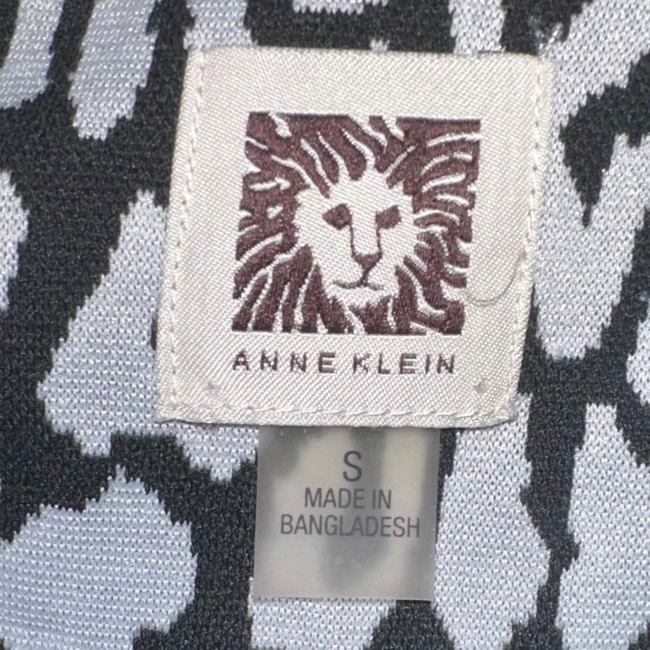 Anne Klein Anne Klein Animal Print Open Front Topper Jacket Blazer Size S / US 4 / IT 40 - 3 Thumbnail