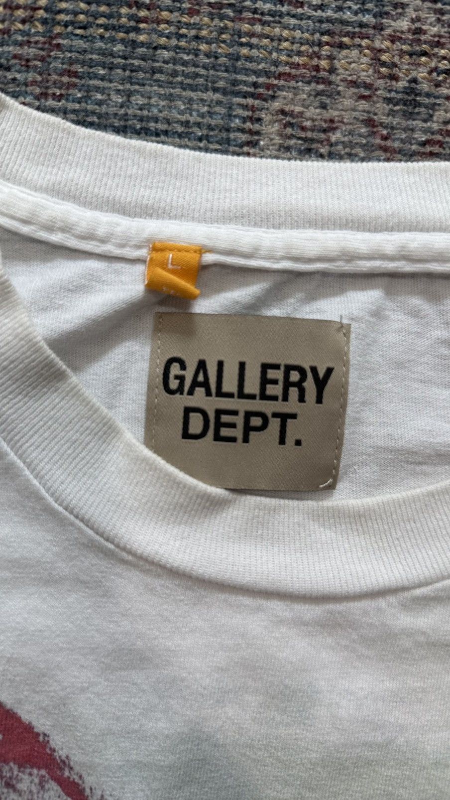 Gallery Dept. Gallery Dept paint Tee Josue exclusive Size US L / EU 52-54 / 3 - 3 Thumbnail