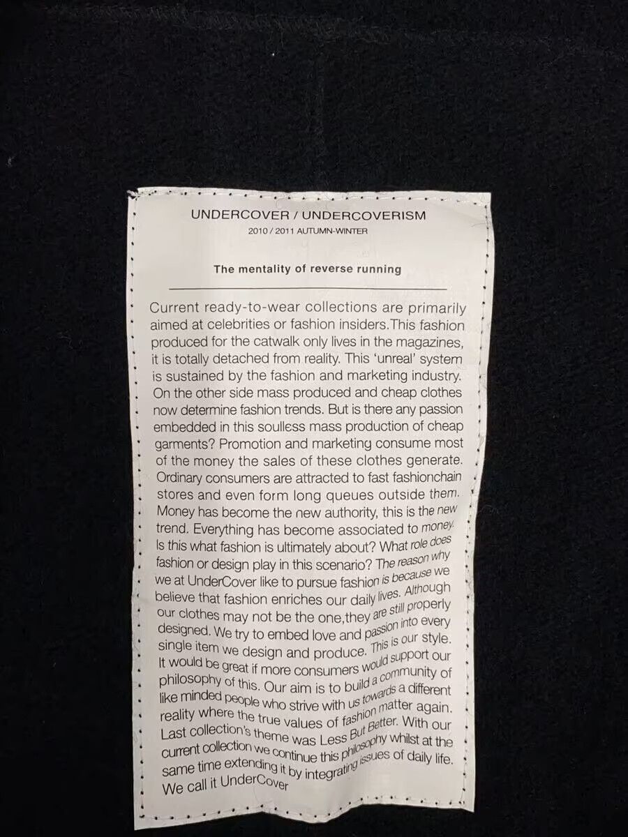 Undercover Undercover Wool Tailored Jacket Black Size 36R - 3 Thumbnail