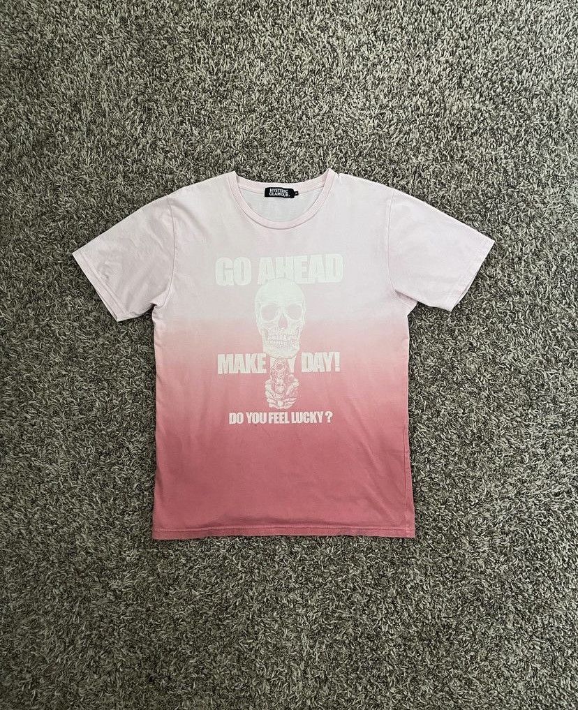 image of Hysteric Glamour Tee in Pink, Men's (Size Medium)