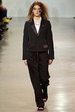 Yohji Yamamoto 🔥S/S 2004 Y's by Yohji Yamamoto Tailored Black Blazer Jacket Size S / US 4 / IT 40 - 1 Thumbnail