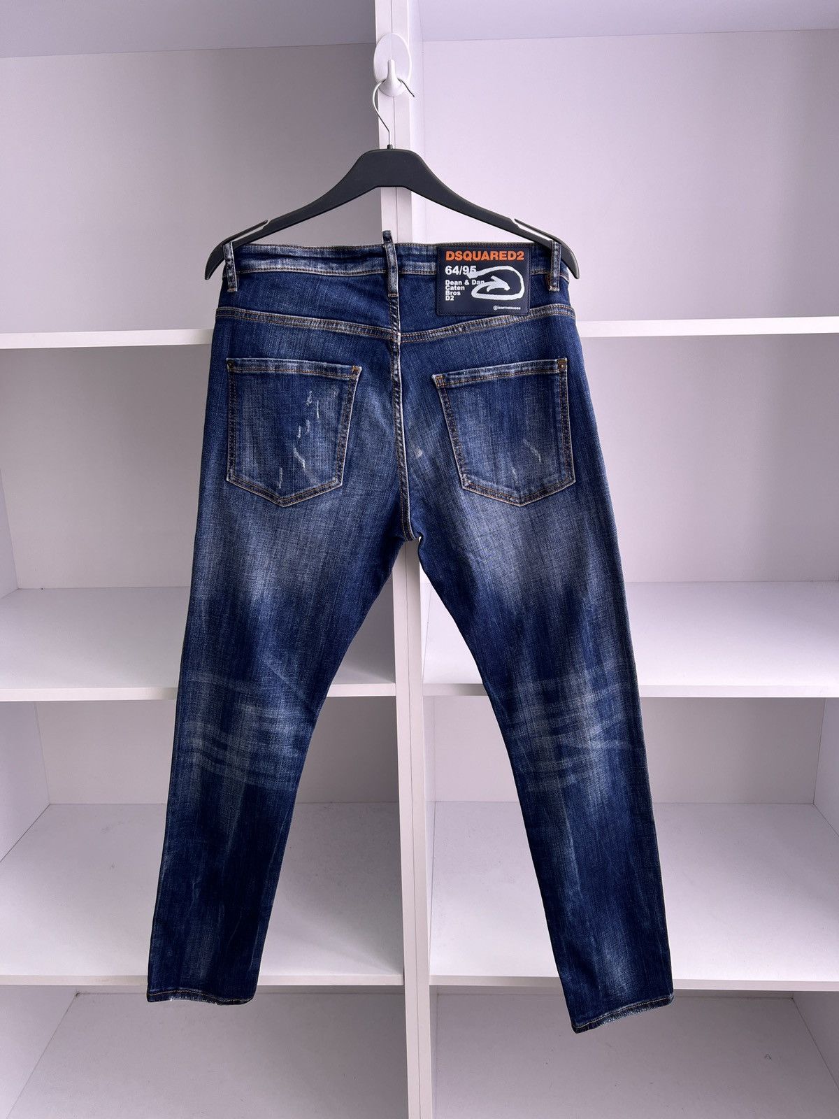 Dsquared2 × Vintage Vintage Dsquared2 Luxury Denim Blue Jeans Size US 32 / EU 48 - 13 Thumbnail