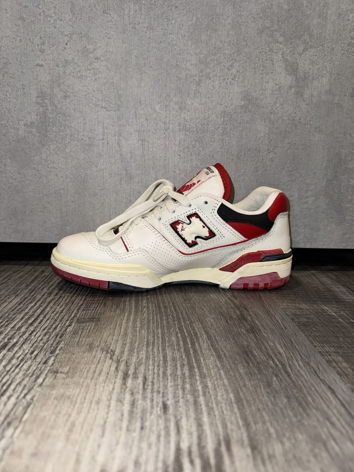 New Balance Men’s Vintage New Balance 550 Pack Team Red Size US 6 / EU 39 - 2 Thumbnail