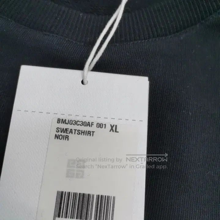 Givenchy Givenchy Logo Round Neck Long Sleeve Sweatshirt. Size US XL / EU 56 / 4 - 2 Thumbnail