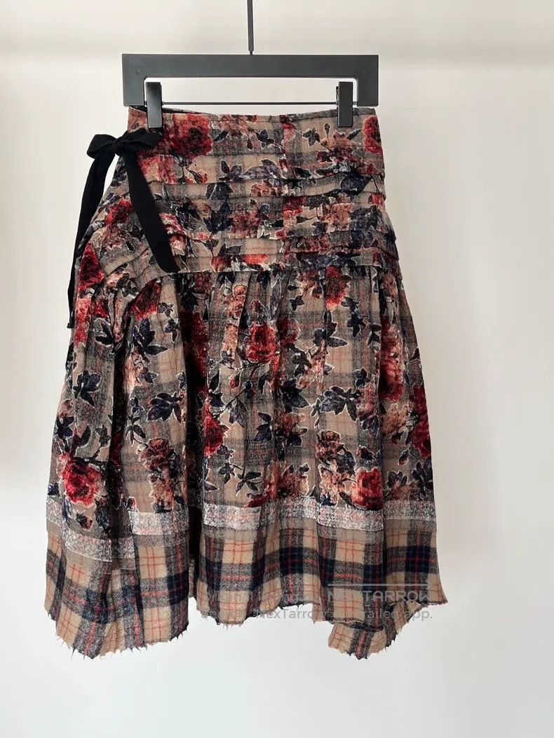 Comme des Garcons Comme des Garcons size M Rose Plaid Skirt Size 23" - 1 Thumbnail