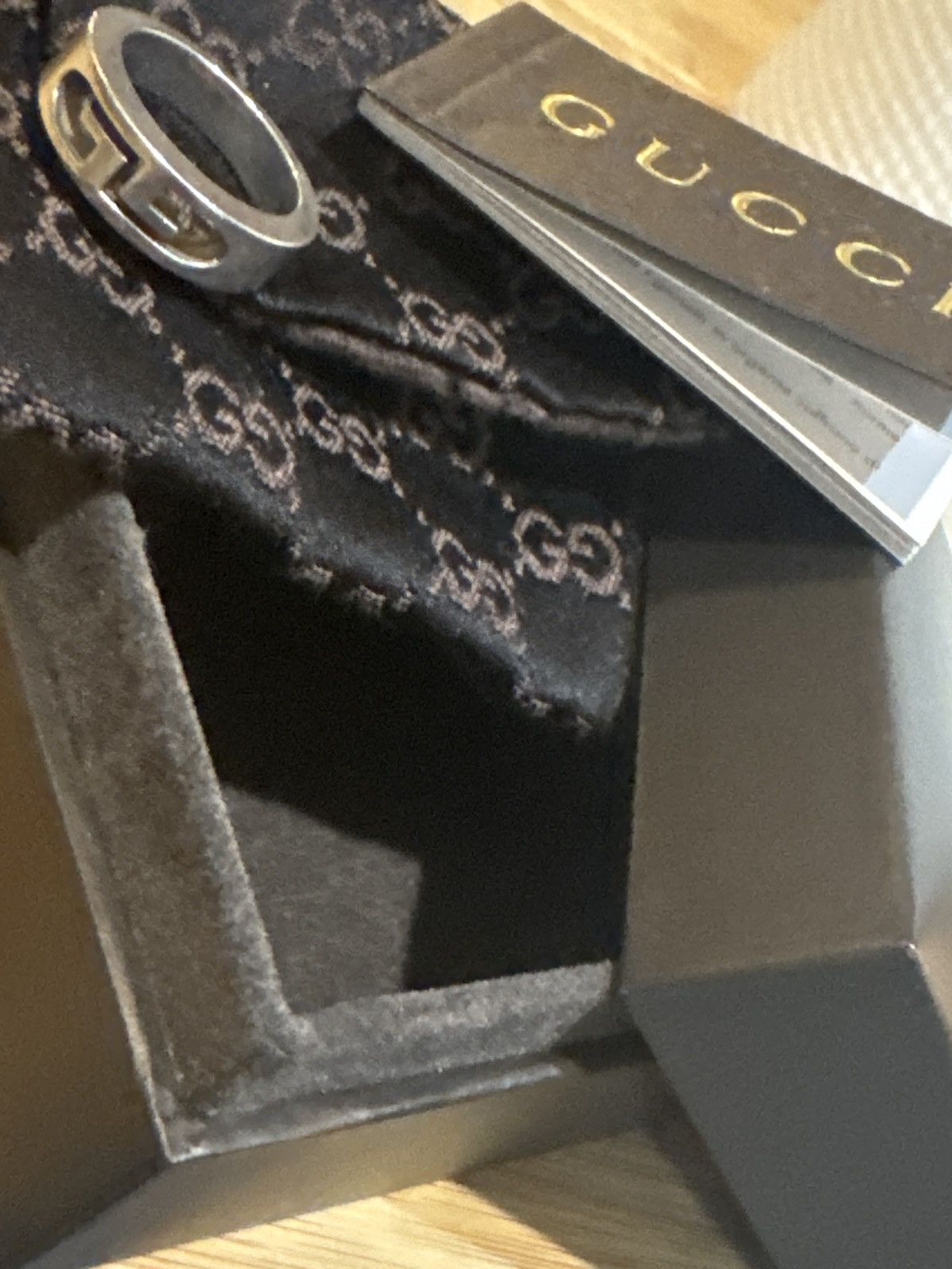 Gucci Gucci silver ring size 6.5 Size ONE SIZE - 8 Thumbnail