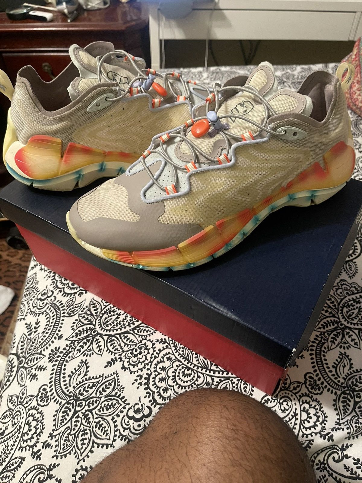 Brain Dead × Reebok Reebok Zig Kinetica 2 Brain Dead Size US 10.5 / EU 43-44 - 1 Thumbnail