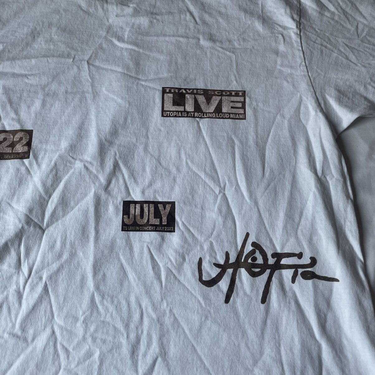 Travis Scott Sold Out New Travis Scott Rolling Loud UTOPIA MIAMI 2023 Size US L / EU 52-54 / 3 - 6 Thumbnail