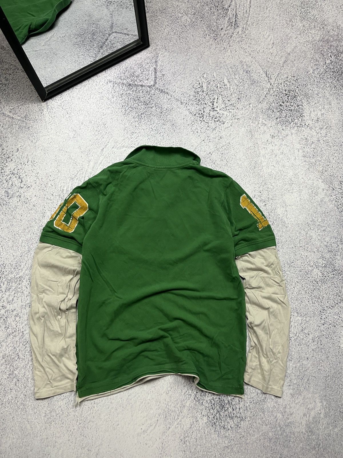 Lonsdale Vintage Lonsdale Polo tee Big Logo Old Money 00s USA Size US M / EU 48-50 / 2 - 11 Thumbnail