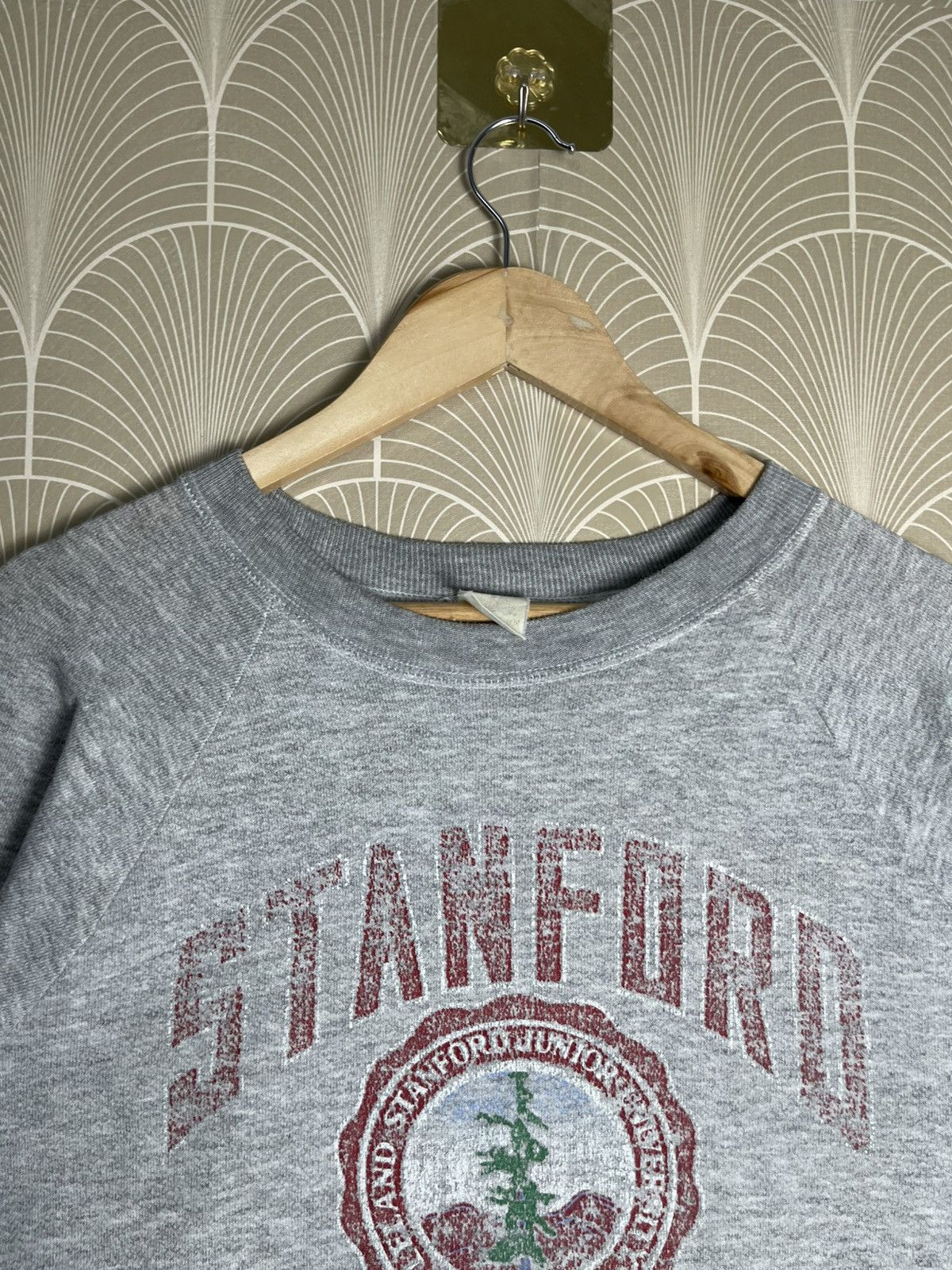 Fruit Of The Loom × Vintage VINTAGE STANFORD UNIVERSITY CREWNECK 50/50 ALMOST PAPERTHIN Size US L / EU 52-54 / 3 - 9 Thumbnail