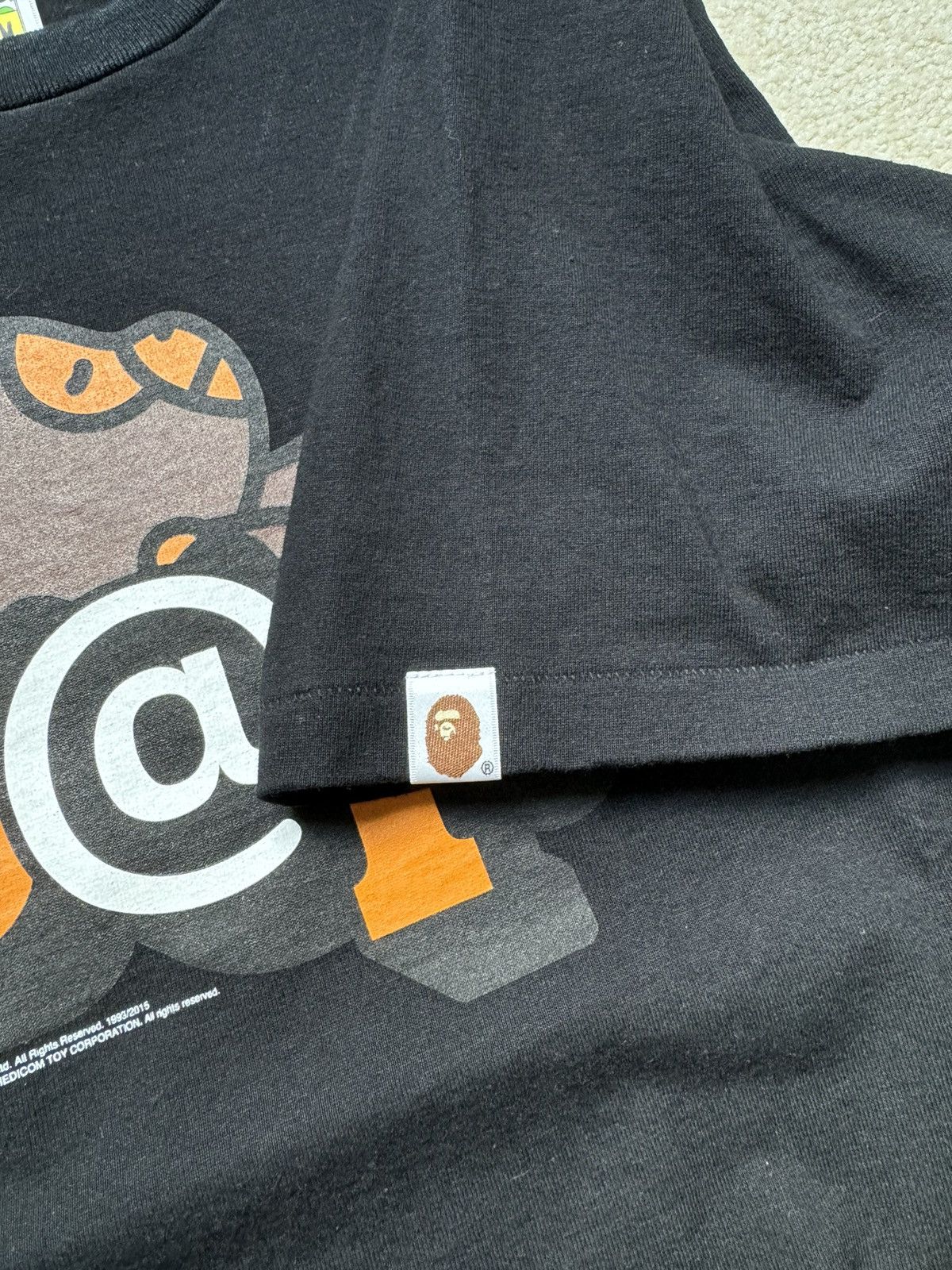 Bape Bearbrick Baby Milo T-Shirt Size US M / EU 48-50 / 2 - 5 Thumbnail
