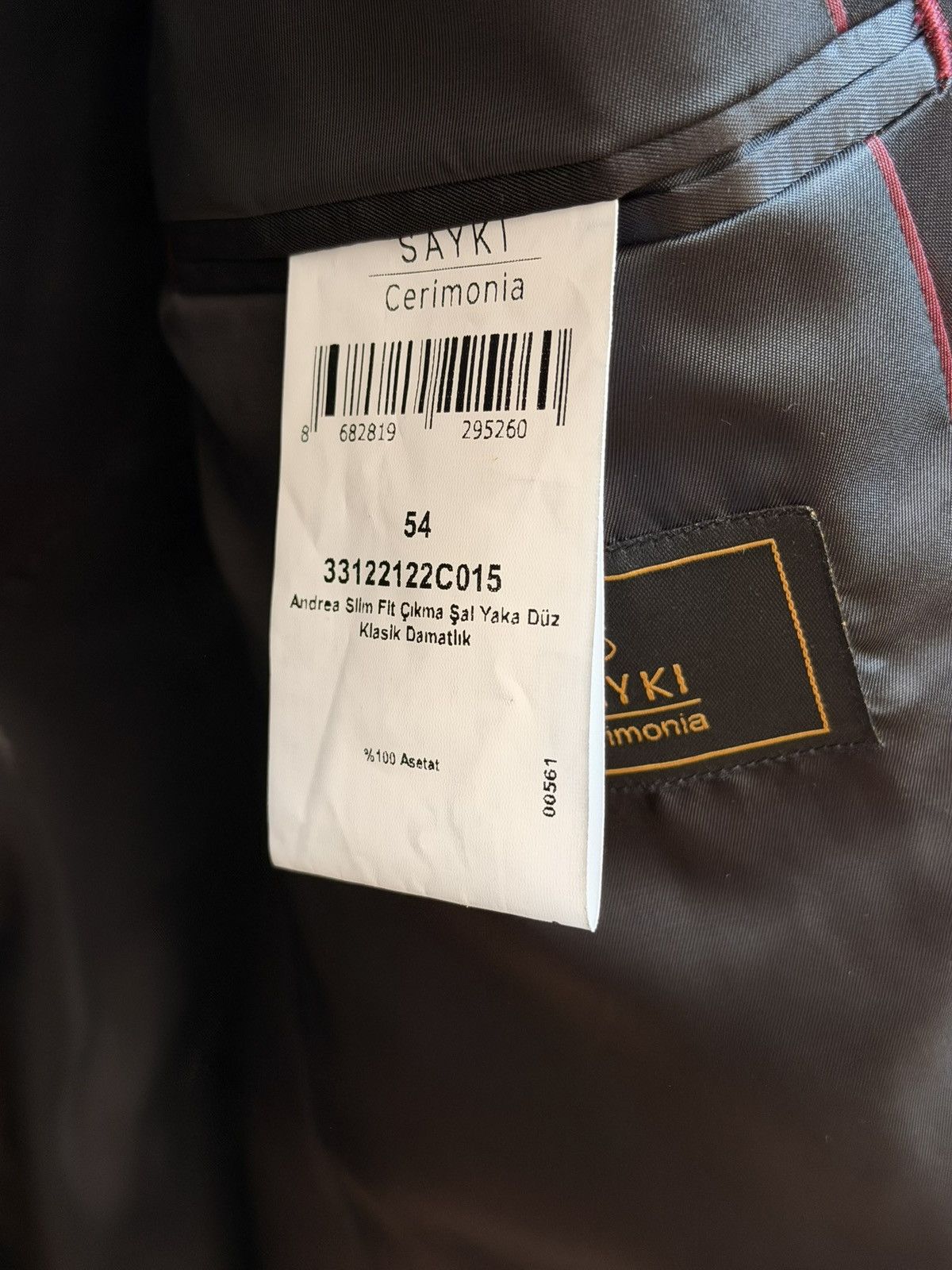 Suitsupply Sayki dinner jacket removable shawl collar Size 44R - 5 Thumbnail
