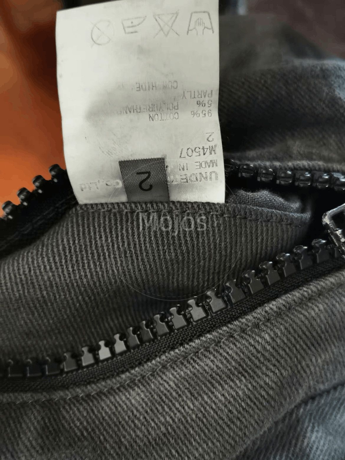 Undercover Sz 2 Undercover 14SS Distressed Zip Denim-2508 Size US 28 / EU 44 - 5 Thumbnail