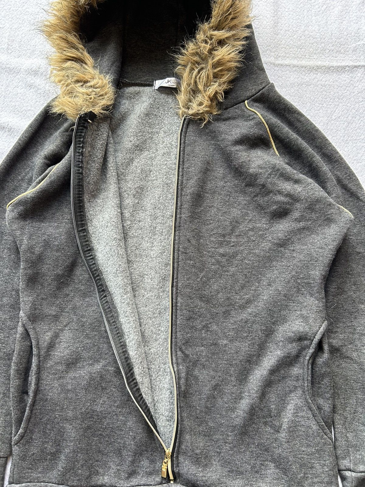 Japanese Brand Fur Zip Hoodie Longest Lgb Ifsixwasnine Style Size US M / EU 48-50 / 2 - 4 Thumbnail