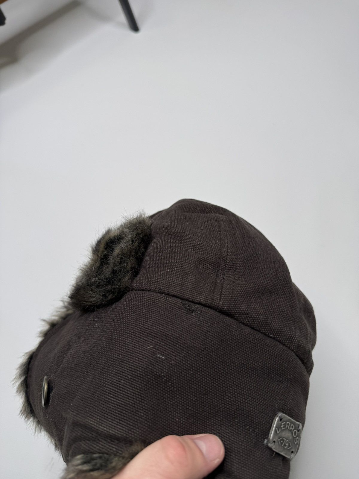 Vintage Vintage brown avant garde fur ushanka trapper hat if6was9 Size ONE SIZE - 7 Thumbnail