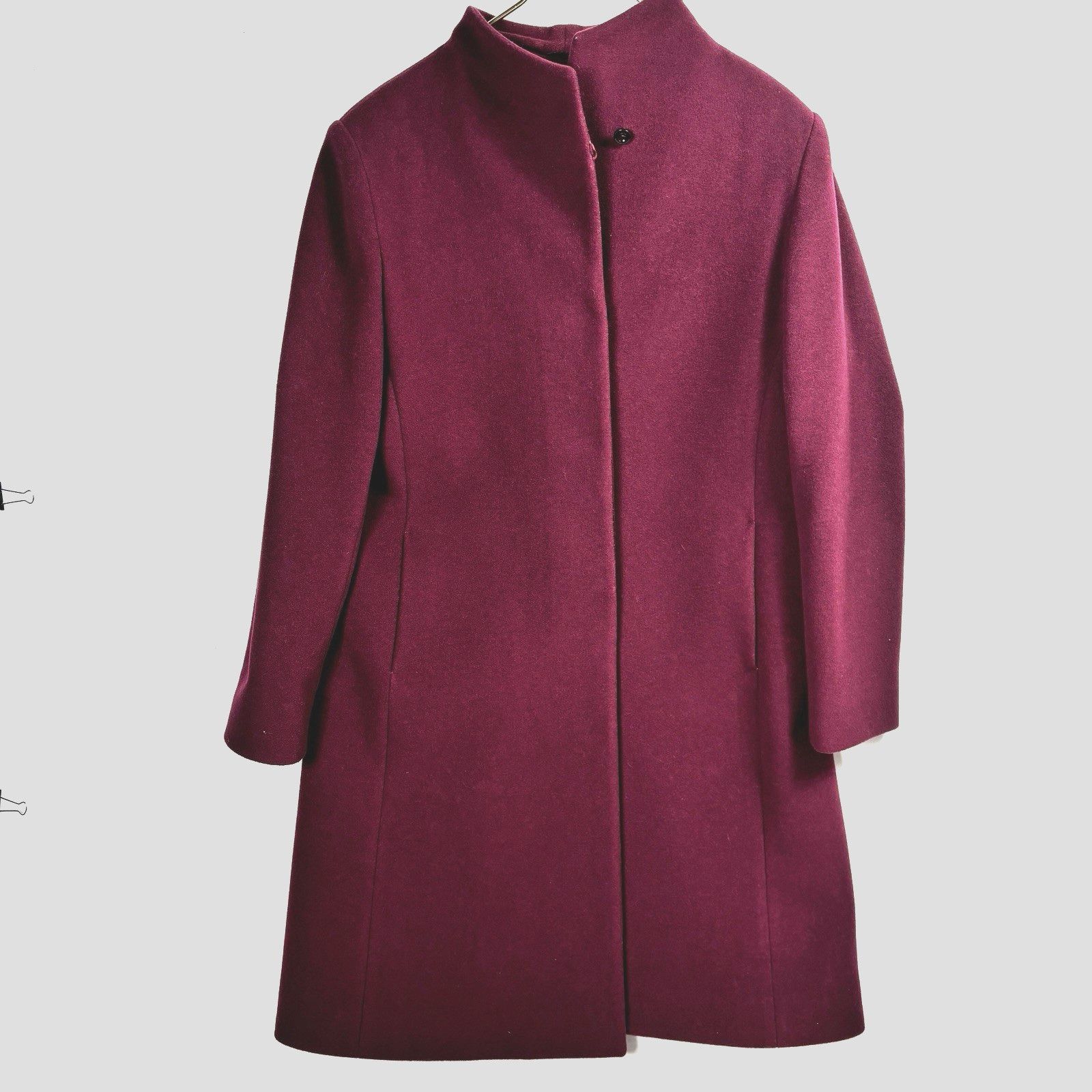 Cinzia Rocca Cinzia Rocca Due Womens Sz 16 Wool Cashmere Long Dress Coat Size XXL / US 16-18 / IT 52-54 - 1 Thumbnail