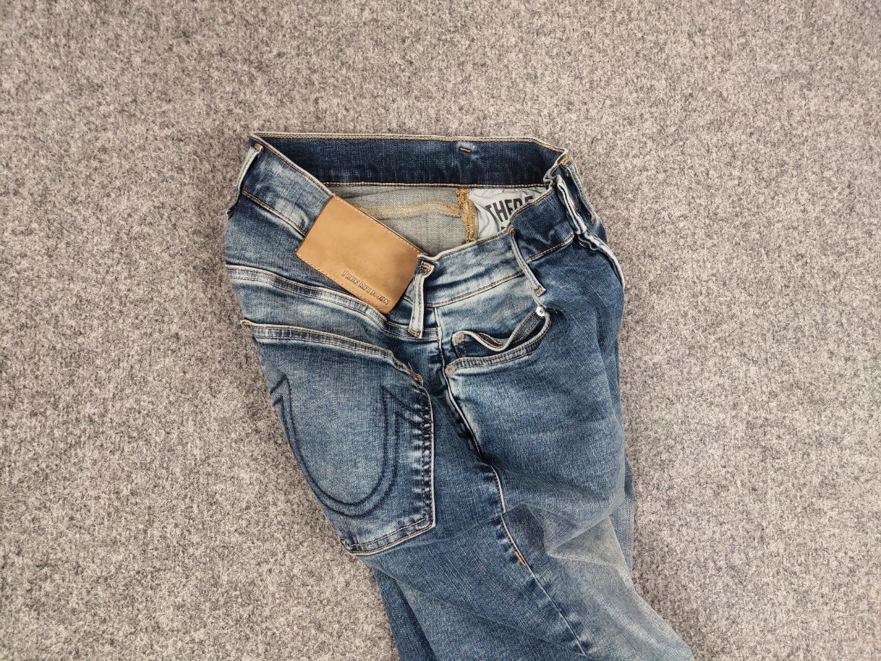 True Religion Vintage True Religion rocco trueflex relaxed Faded Jeans Y2K Size US 30 / EU 46 - 9 Thumbnail
