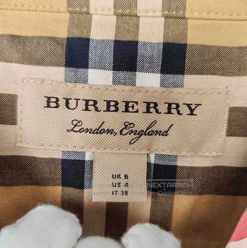 Burberry Burberry Orange Cotton Women's T-Shirt. Size L / US 10 / IT 46 - 3 Thumbnail