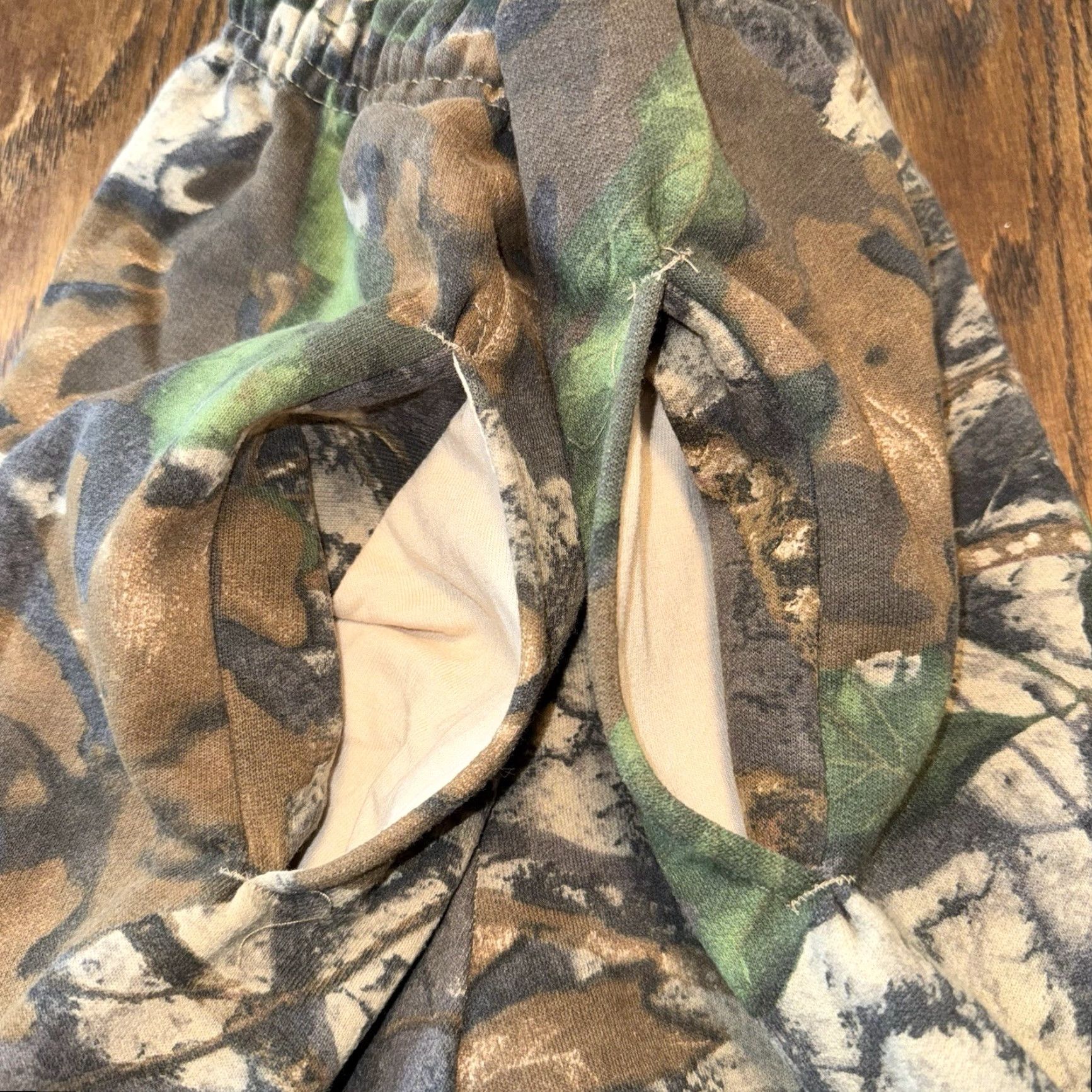 Jerzees VINTAGE Jerzees Outdoors Mens XL Camo Sweatpants Made In USA Size US 36 / EU 52 - 4 Thumbnail