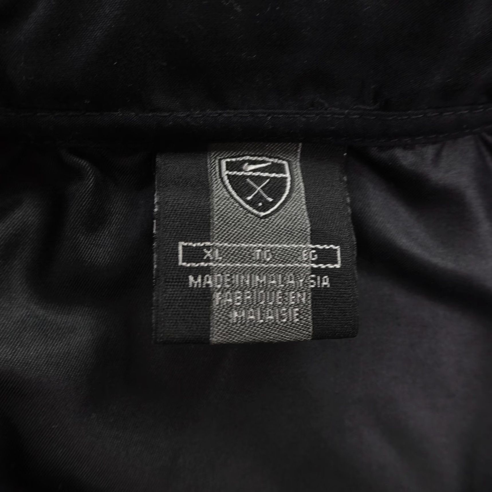 Nike Vintage Nike Jacket Mens XL Black Pullover Windbreaker 1/4 Zip Up Golf Y2K Size US XL / EU 56 / 4 - 7 Thumbnail
