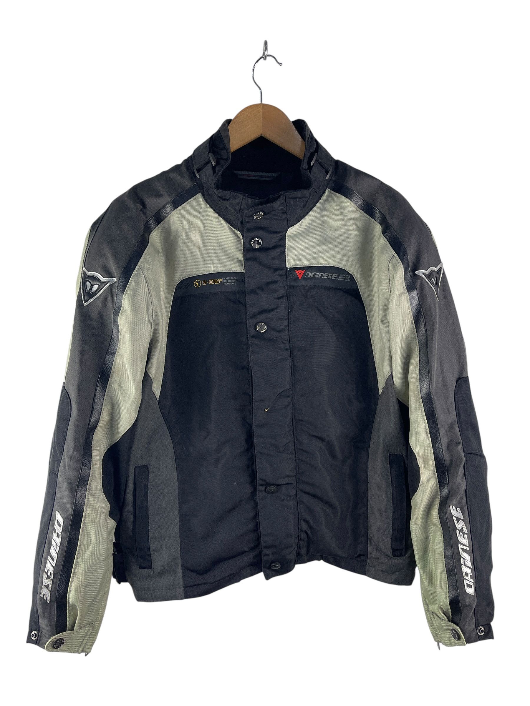 Dainese Dainese D-Dry Motorcycle Jacket Black Silver Touring Riding Size M / US 6-8 / IT 42-44 - 3 Thumbnail
