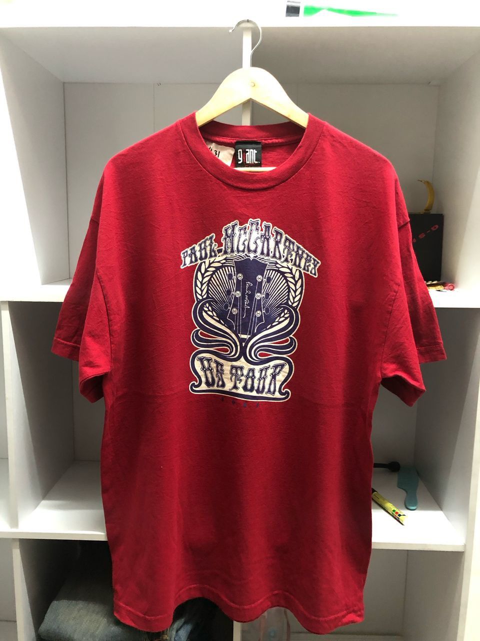 Band Tees × Vintage Vintage Gaint Tag PAUL McCARTNEY (the Beatles) Size US L / EU 52-54 / 3 - 1 Thumbnail