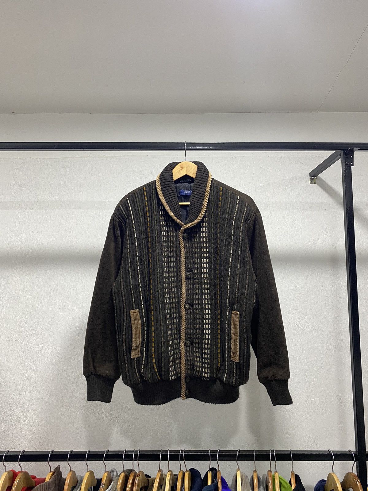 Vintage Vintage Coogi Style Cardigan 80s Size US L / EU 52-54 / 3 - 1 Thumbnail