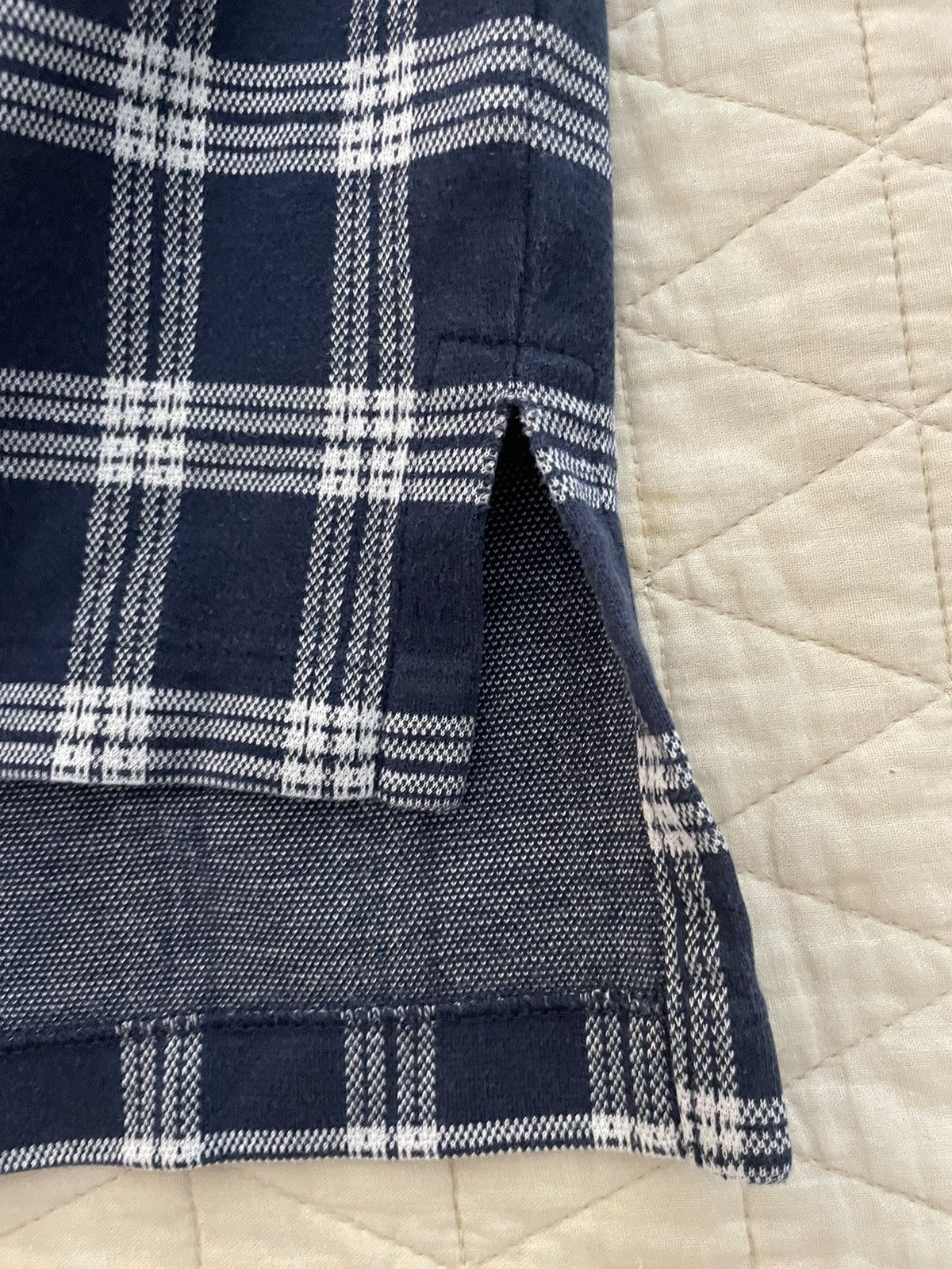 Polo Ralph Lauren × Vintage Rare Vintage Check Polo Shirt Size US L / EU 52-54 / 3 - 5 Thumbnail
