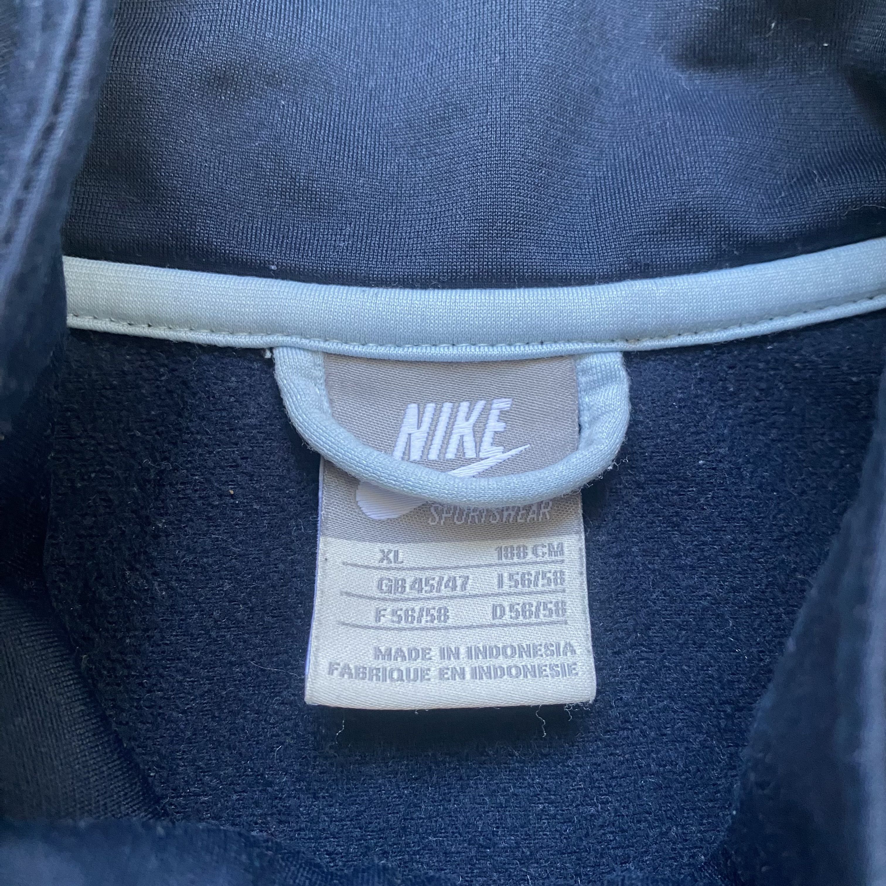 Nike 👟Vintage 90s Nike track jacket top Sneakers Logo Drill Size US XL / EU 56 / 4 - 6 Thumbnail