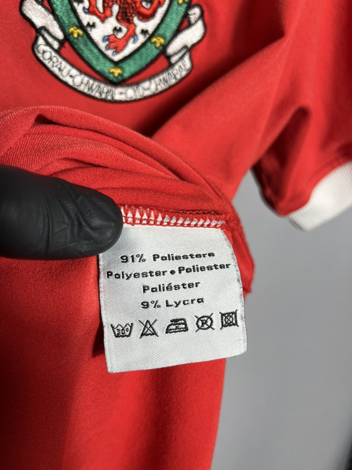 Kappa KAPPA WALES NATIONAL 2006 2007 HOME FOOTBALL SOCCER SHIRT Size US M / EU 48-50 / 2 - 7 Thumbnail