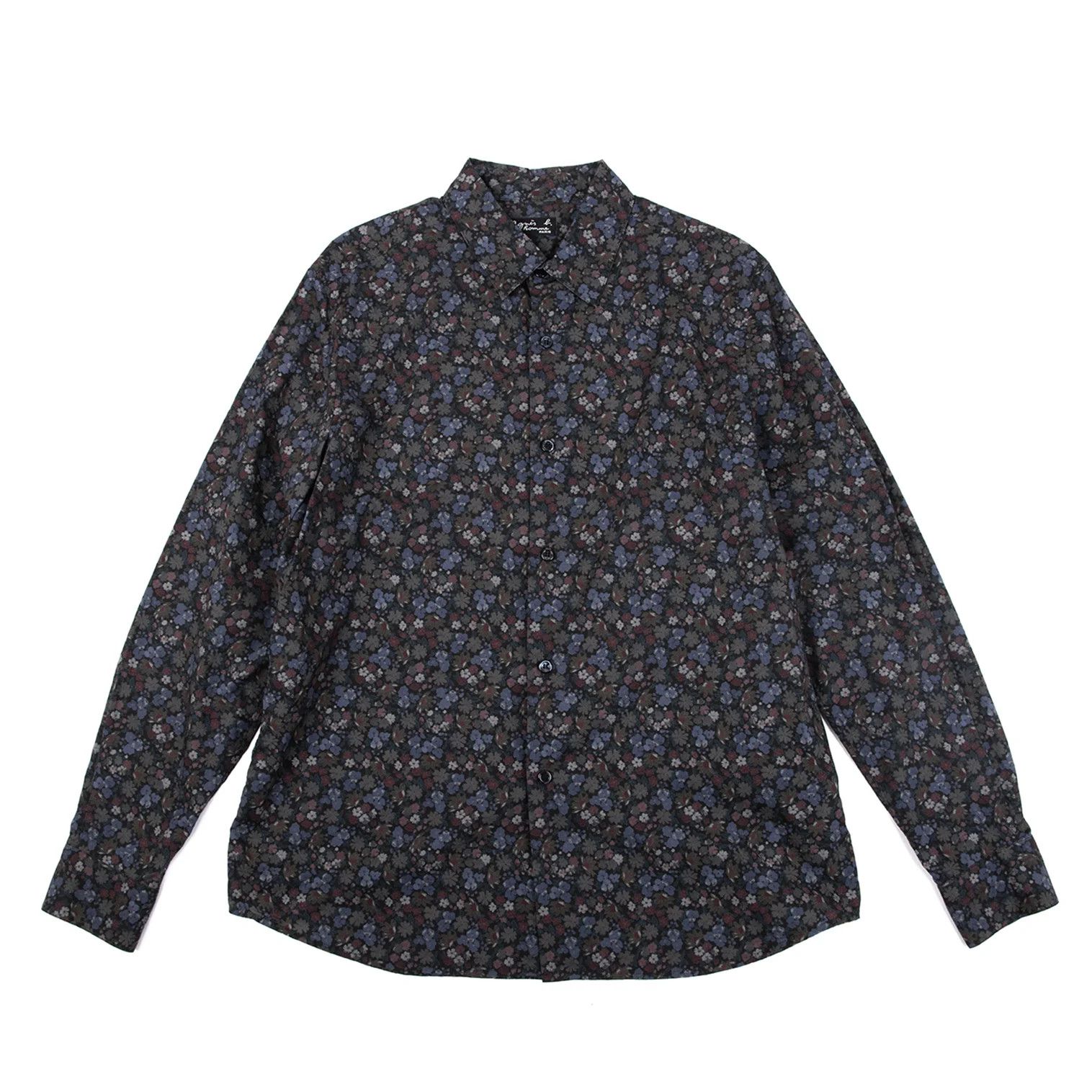 agnes b. Floral Print Cotton Shirt Multi Color Size 42 Size US XS / EU 42 / 0 - 1 Thumbnail
