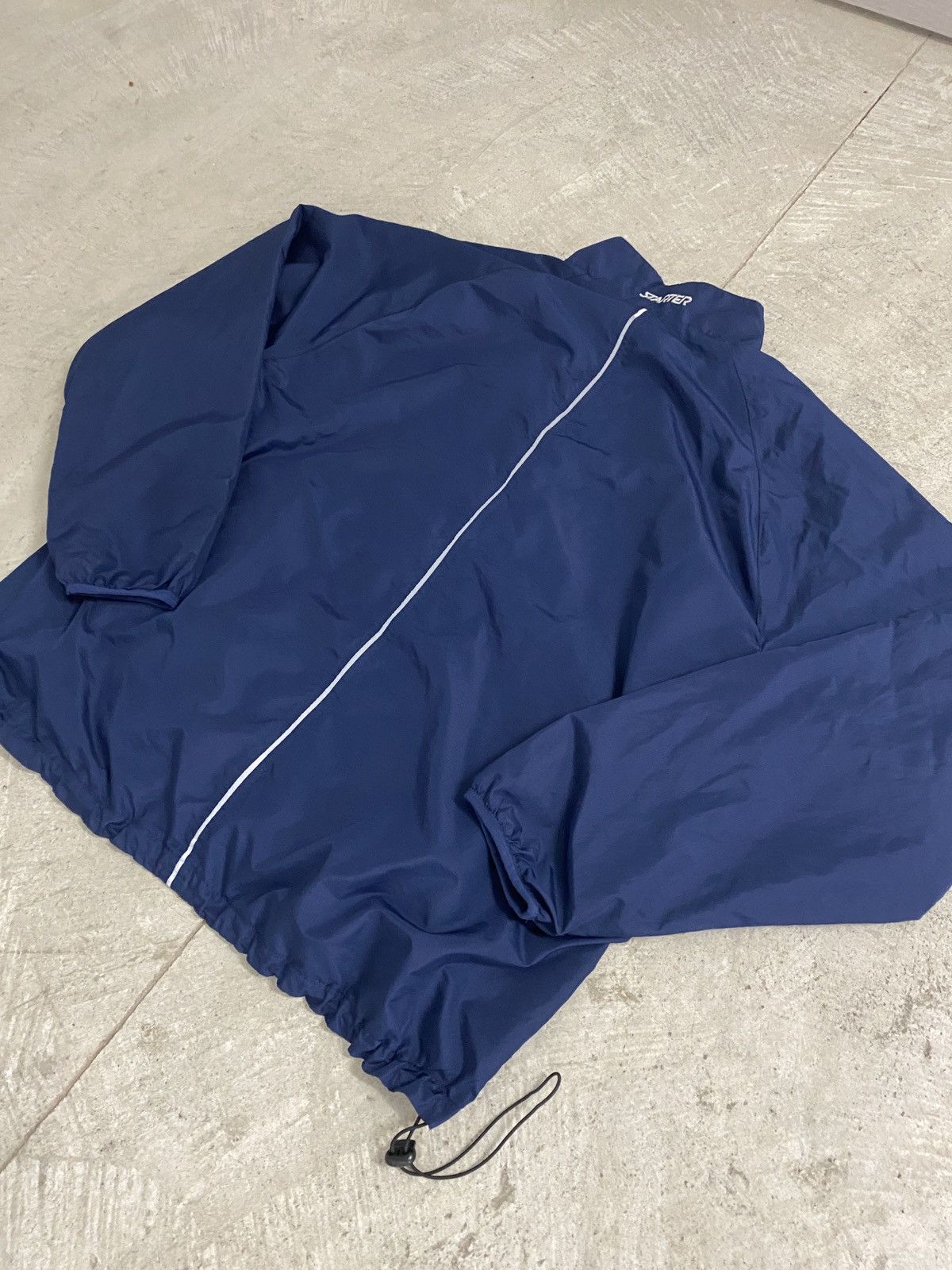 Starter Starter Navy Blue Nylon Track Jacket Size US XXL / EU 58 / 5 - 5 Thumbnail
