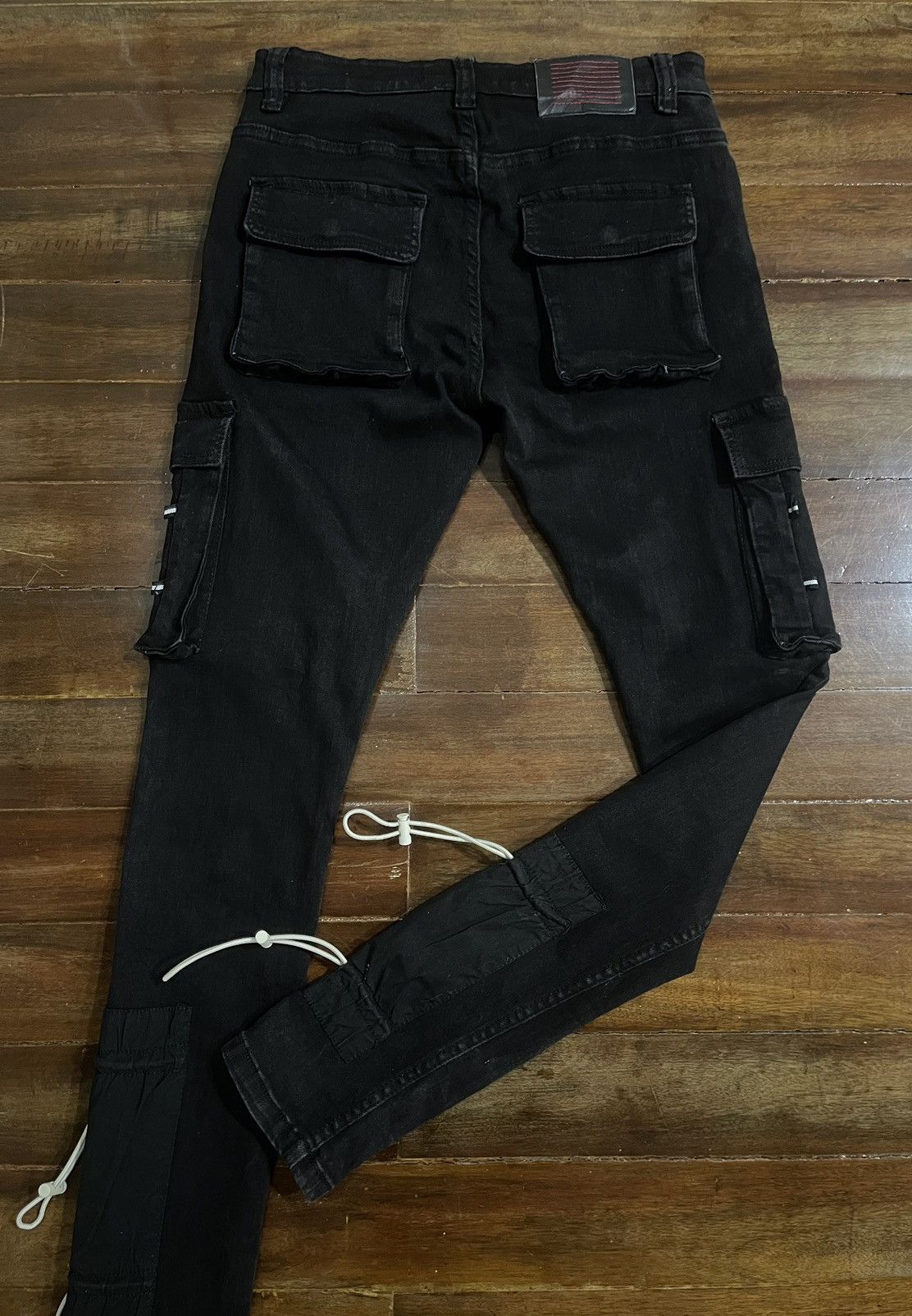 SERENEDE Serenede Parachute Black Jeans 99%IS Designed Size US 30 / EU 46 - 8 Thumbnail