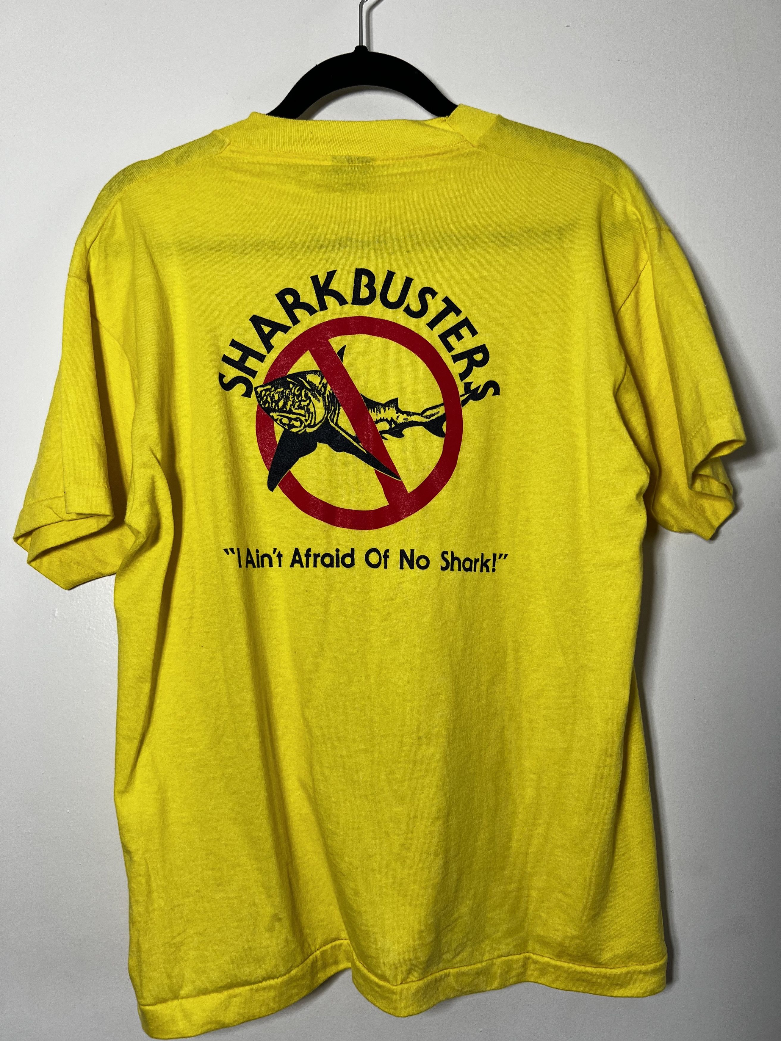 Vintage Vintage Shark Busters - Nassau, Bahamas T-Shirt | Grailed