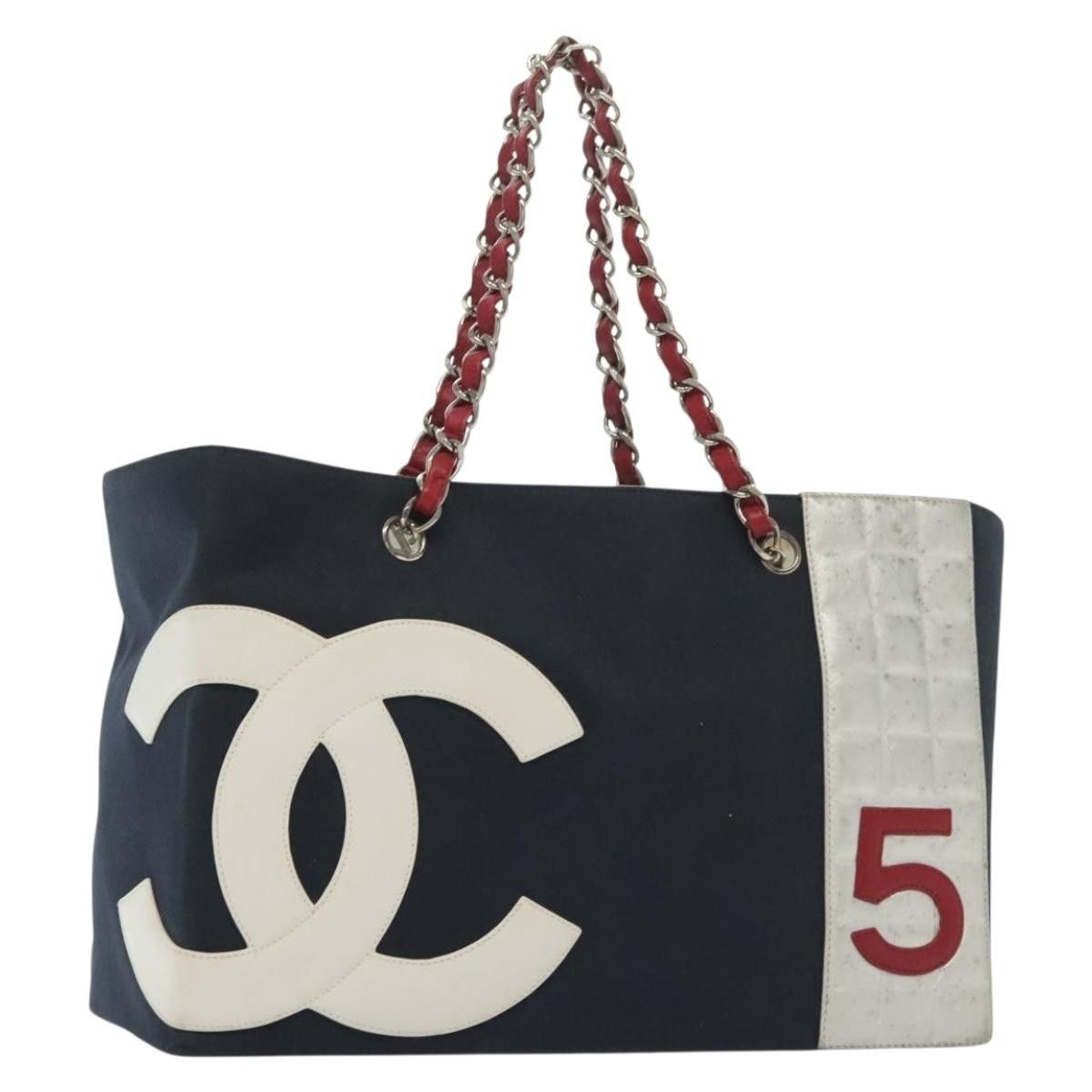 Chanel Chanel No.5 Tote Canvas and Leather Size ONE SIZE - 1 Thumbnail
