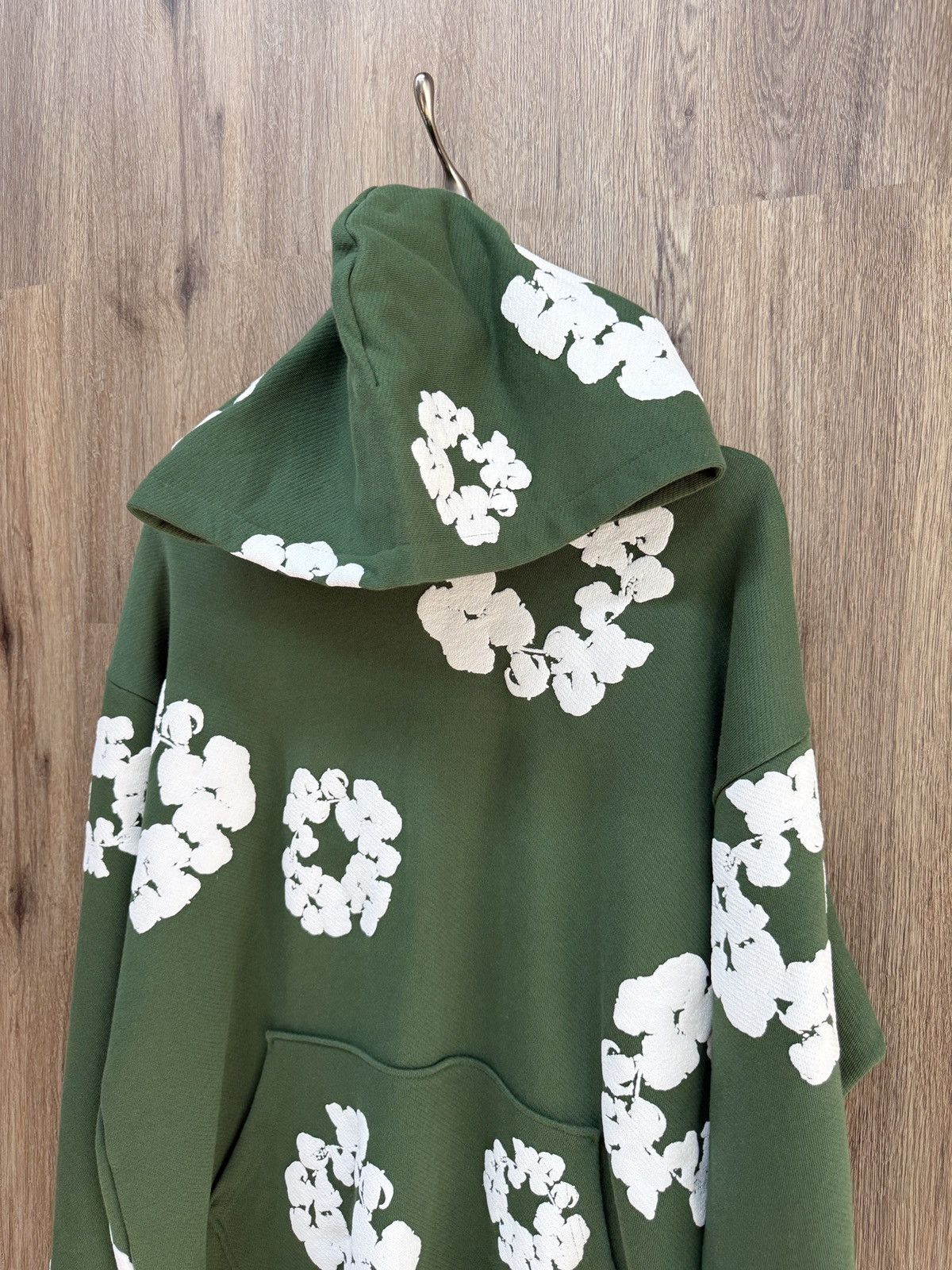 DENIM TEARS Denim Tear Green Flower Hoodie Size US L / EU 52-54 / 3 - 3 Thumbnail