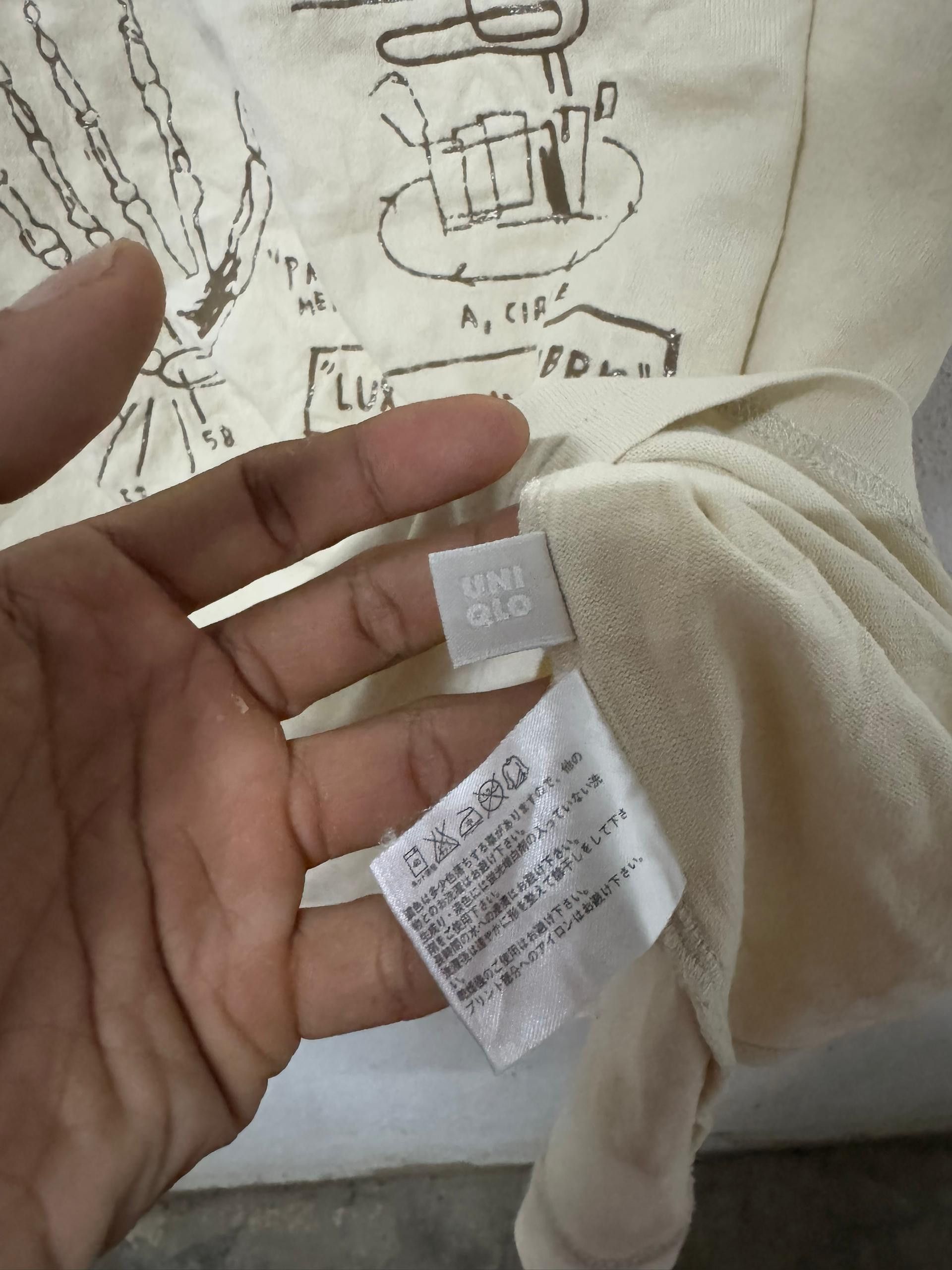 Jean-Michel Basquiat × Vintage Vintage jean michael basquiat x uniqlo tshirt Size US M / EU 48-50 / 2 - 9 Thumbnail