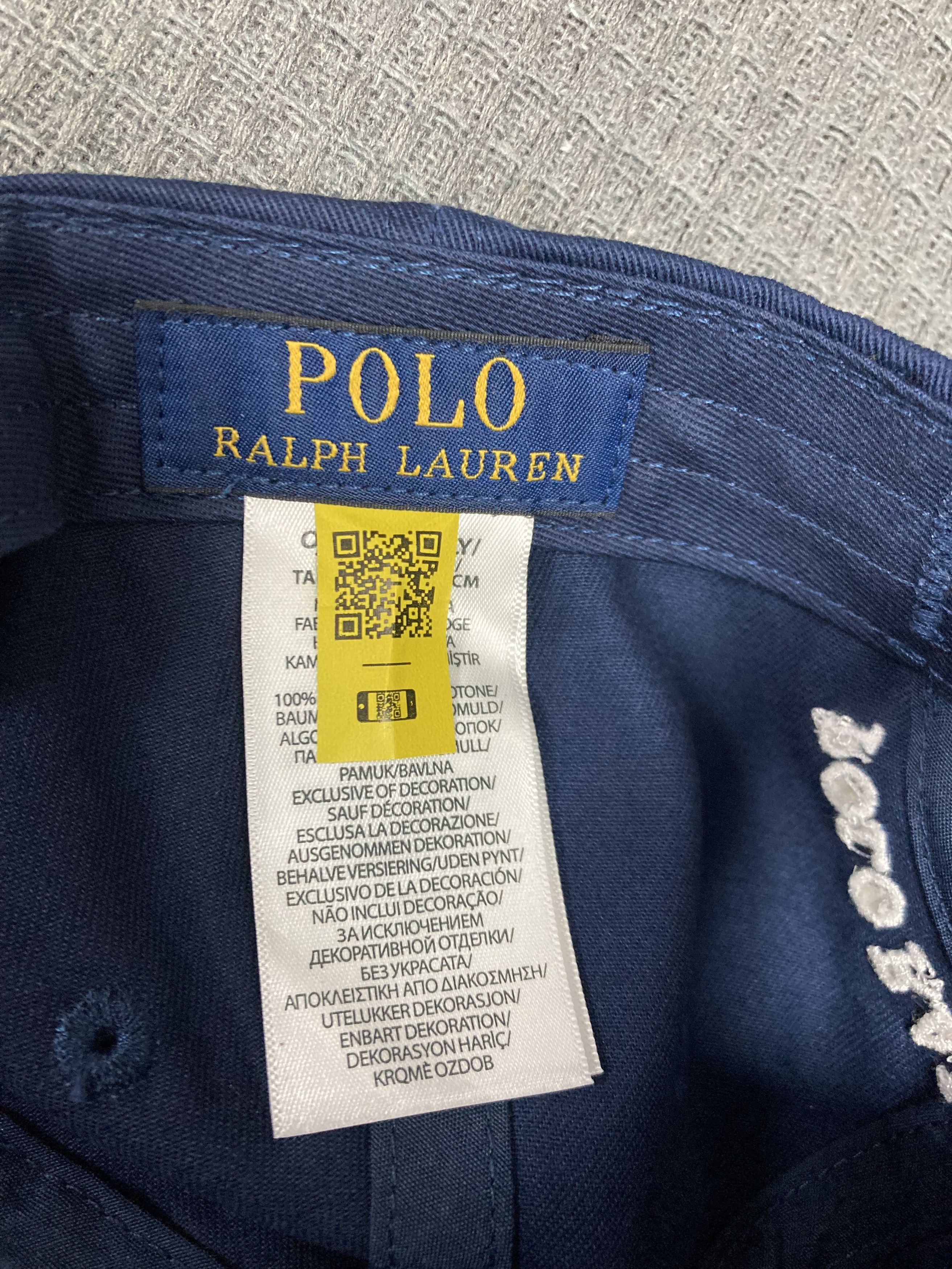 Polo Ralph Lauren Polo Ralph Lauren Preppy Bear Cotton Chino Baseball Cap Size ONE SIZE - 5 Thumbnail