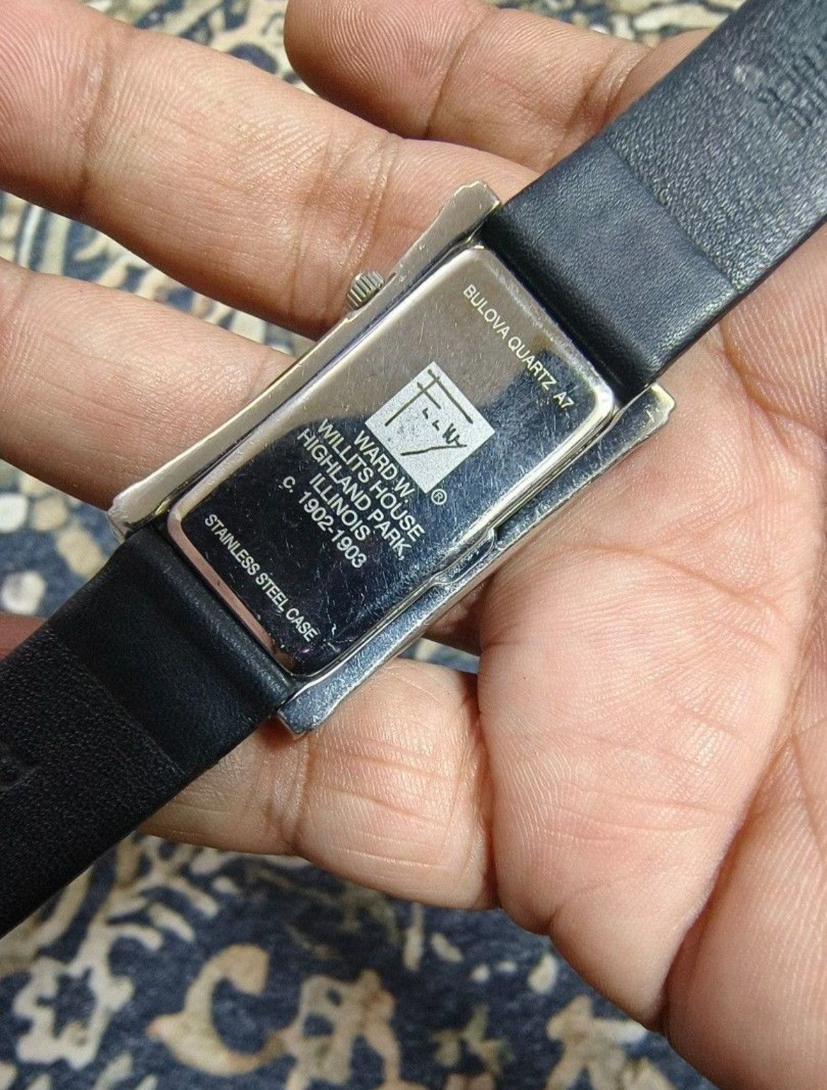 Bulova Frank Lloyd Wright Bulova Wristwatch Ward W. Willits House Size ONE SIZE - 6 Thumbnail