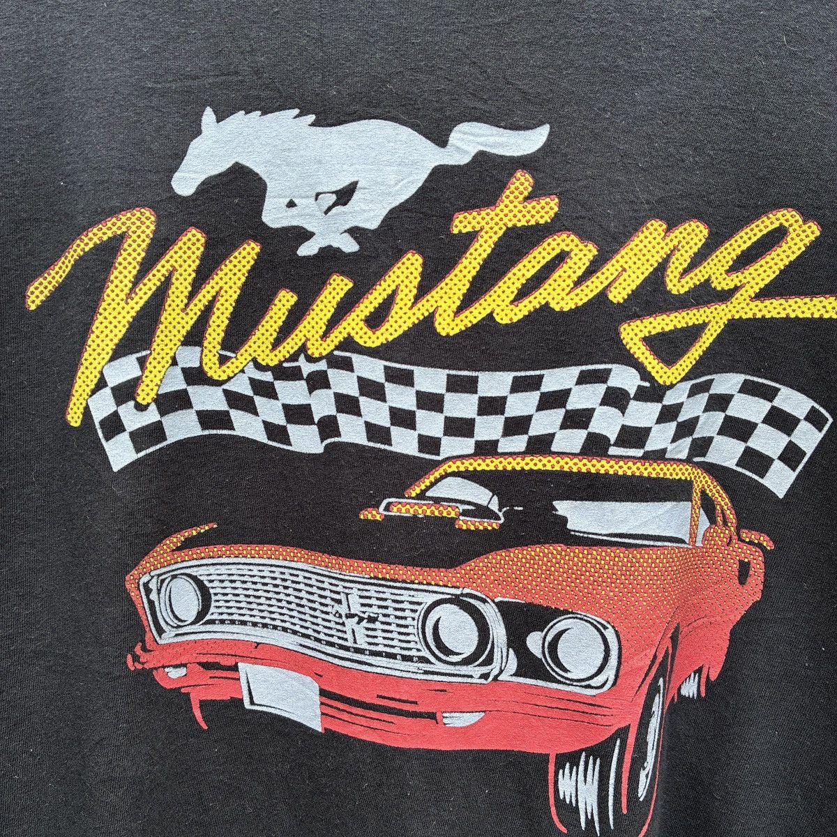 Ford Ford Mustang Spell Out Hype Core Official T Shirt Size US L / EU 52-54 / 3 - 4 Thumbnail