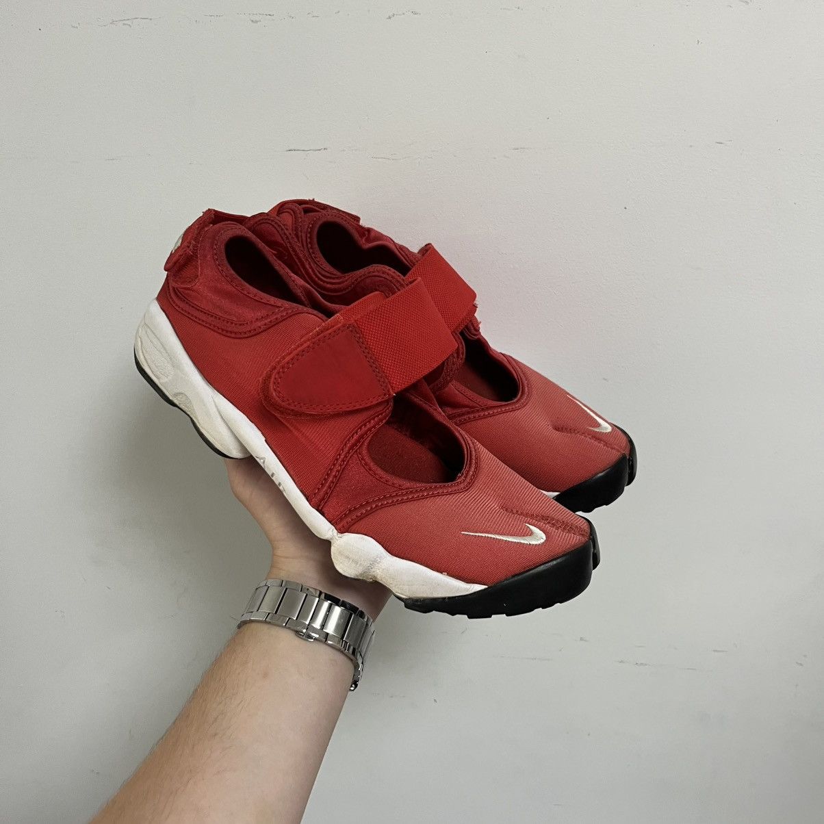 Nike Nike rift vintage sneakers sandals red Size US 9 / EU 42 - 3 Thumbnail