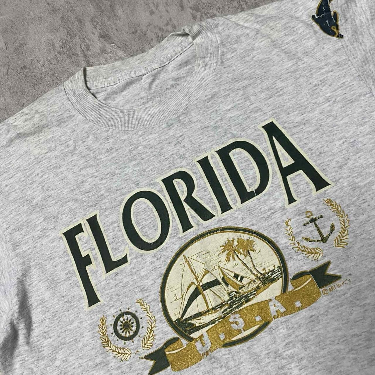 Other Grey vintage Florida T-shirt clothing Size US M / EU 48-50 / 2 - 2 Thumbnail