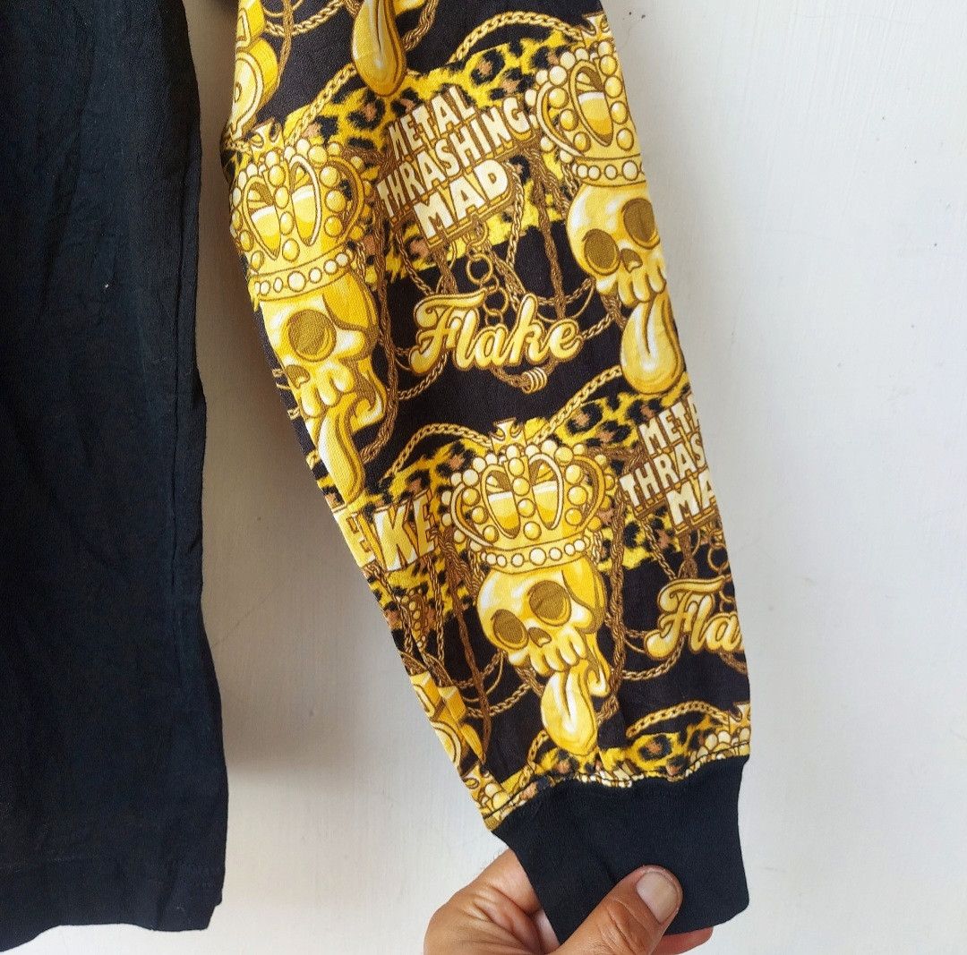 Japanese Brand FLAKE Metal Thrashing Mad Long Sleeve Size US M / EU 48-50 / 2 - 5 Thumbnail