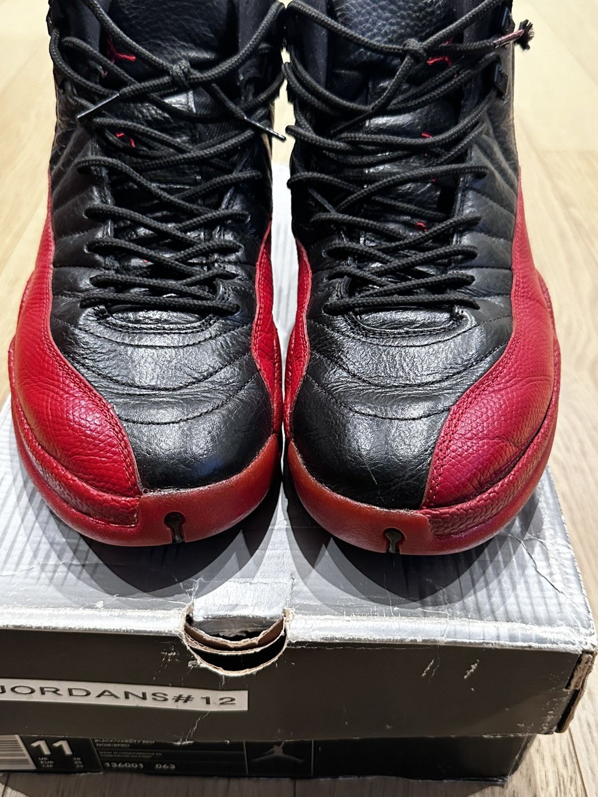 Jordan Brand Retro Air Jordan 12 Flu Game 2003 Size US 11 / EU 44 - 6 Thumbnail