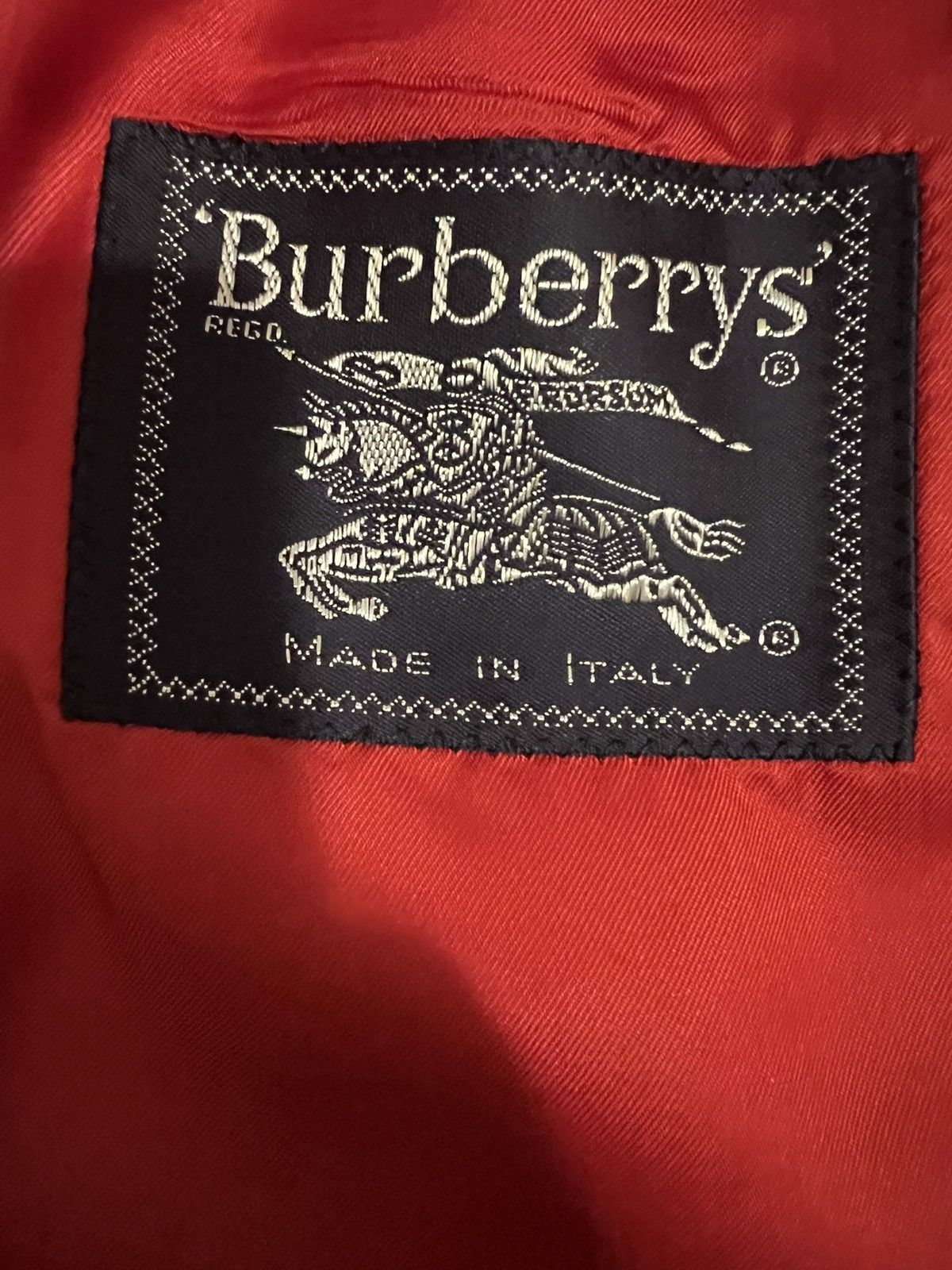 Burberry Vintage Burberry Blazer Size 42R - 6 Thumbnail