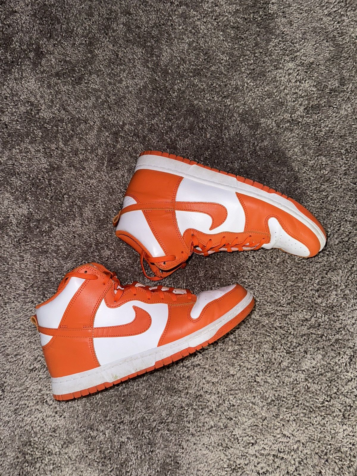 Nike Nike Dunk High SP “Syracuse” Size US 11 / EU 44 - 1 Thumbnail