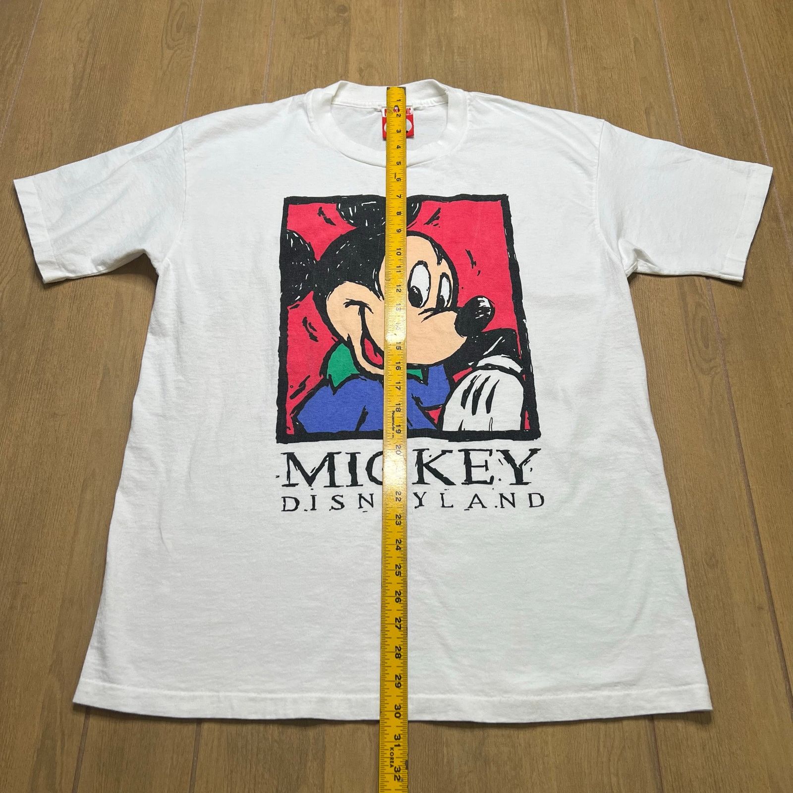 Vintage Vintage 90s Disney Mickey Mouse Big Graphic T-Shirt White XL Size US XL / EU 56 / 4 - 5 Thumbnail