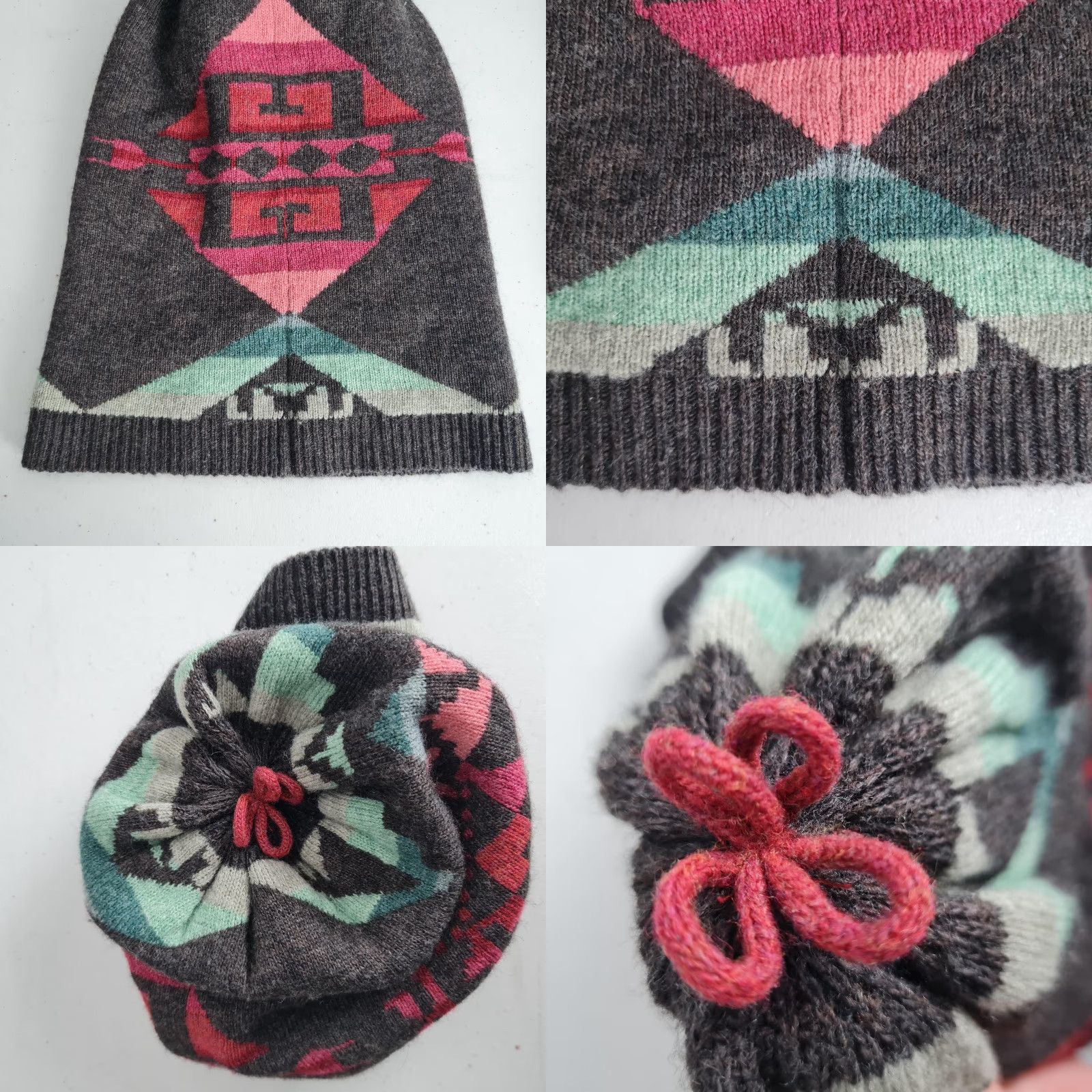 Polo Ralph Lauren Polo Ralph Lauren Beanie Mens One Size Multicolor Aztec Tribal Wool Knit Size US M / EU 48-50 / 2 - 10 Thumbnail